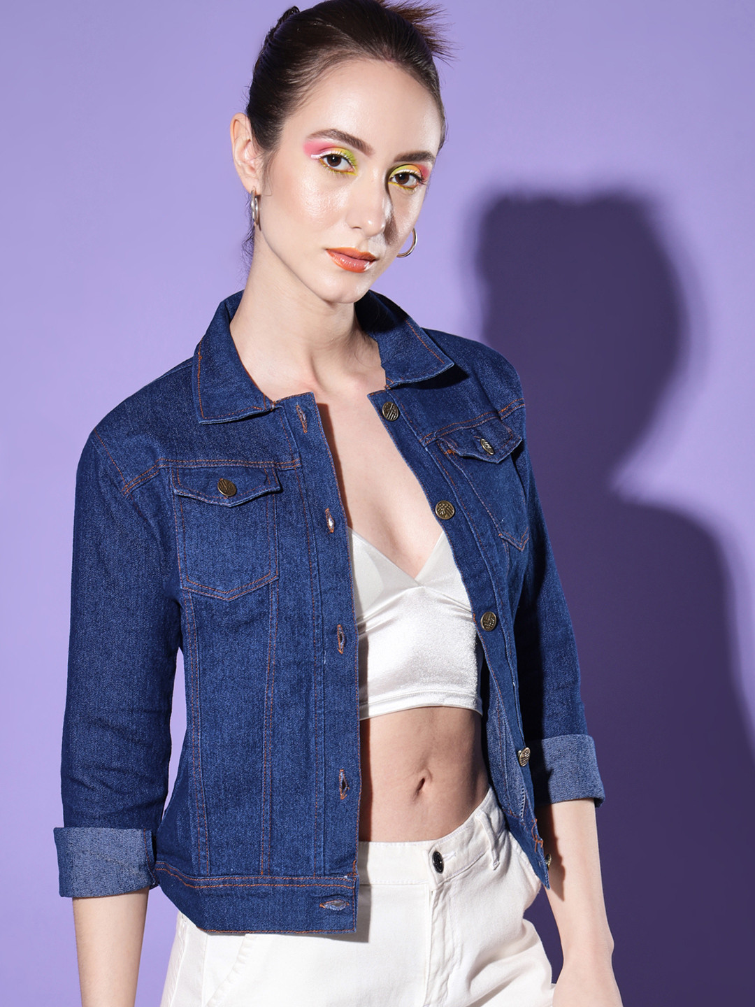 DIMPY GARMENTS Lightweight Denim Jacket