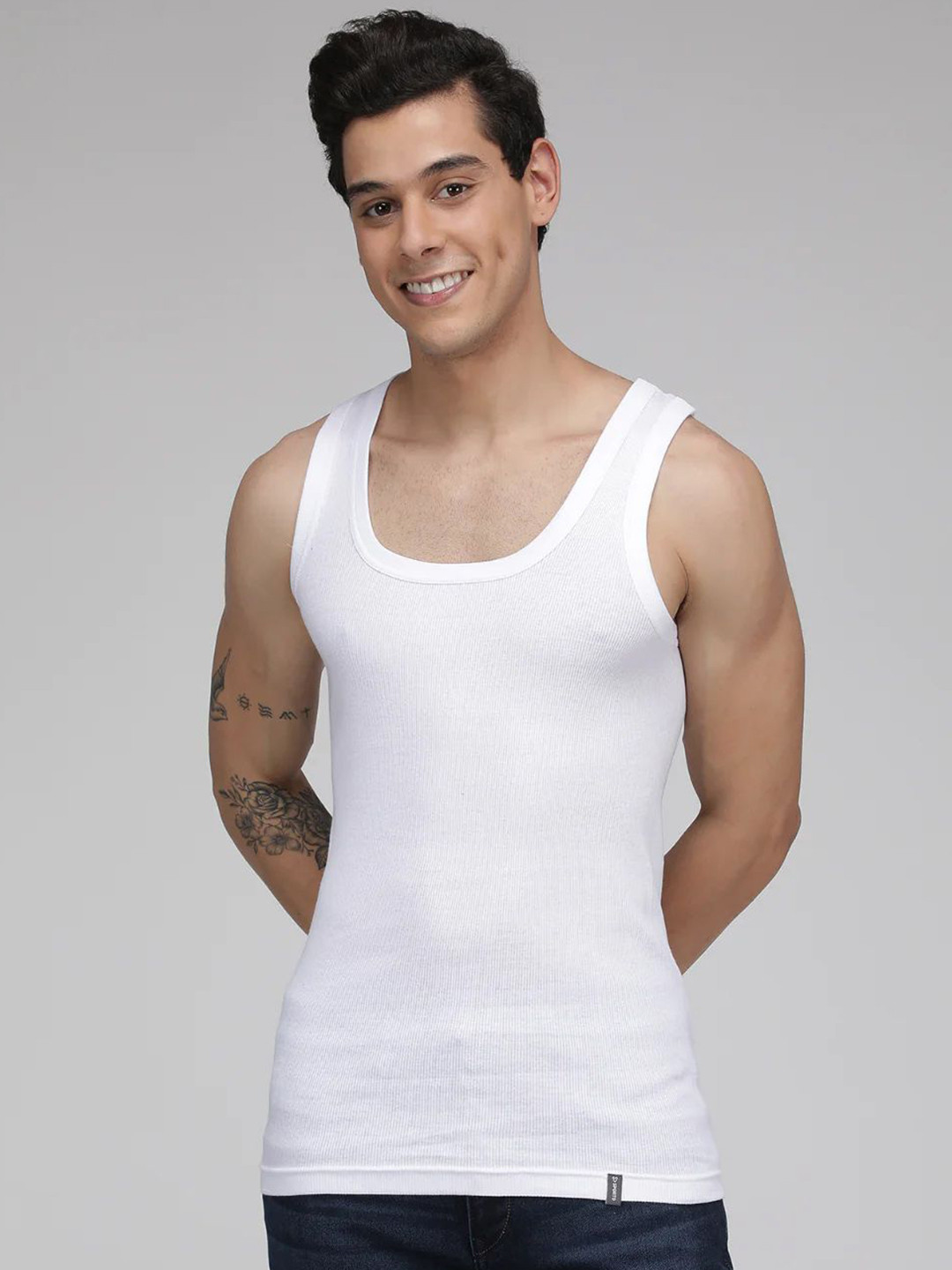 Sporto by Macho Men Pack Of 2 Cotton Undershirt Innerwear Vests