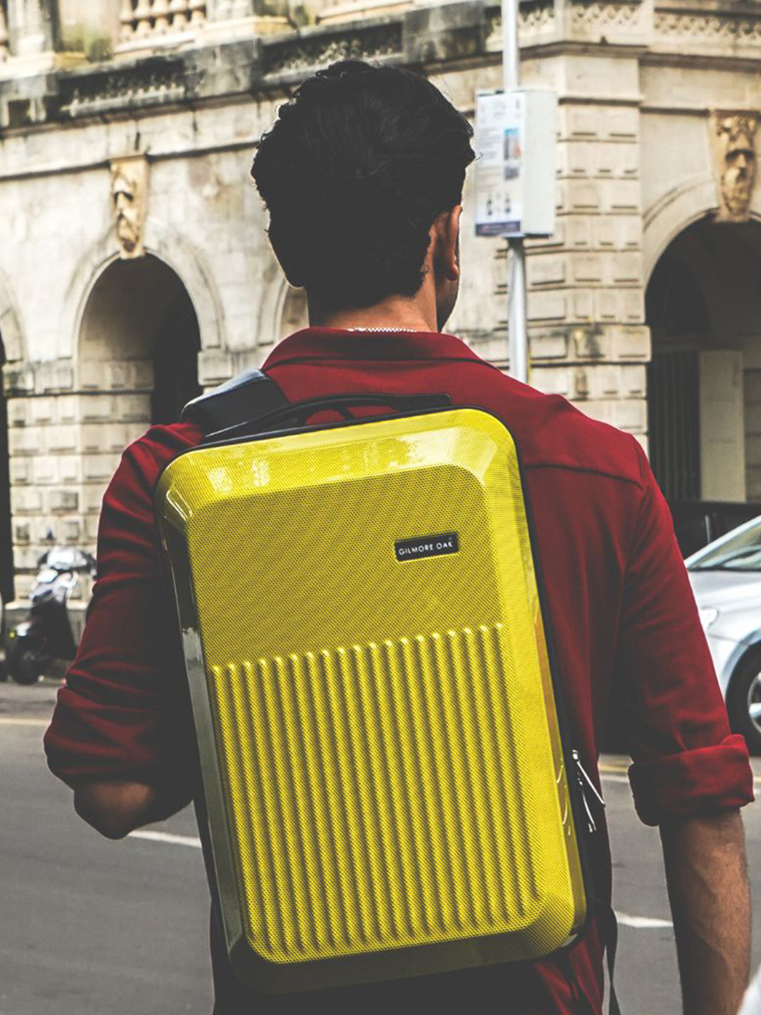 GILMORE OAK Unisex Maverick Hard Shell Travel Backpack