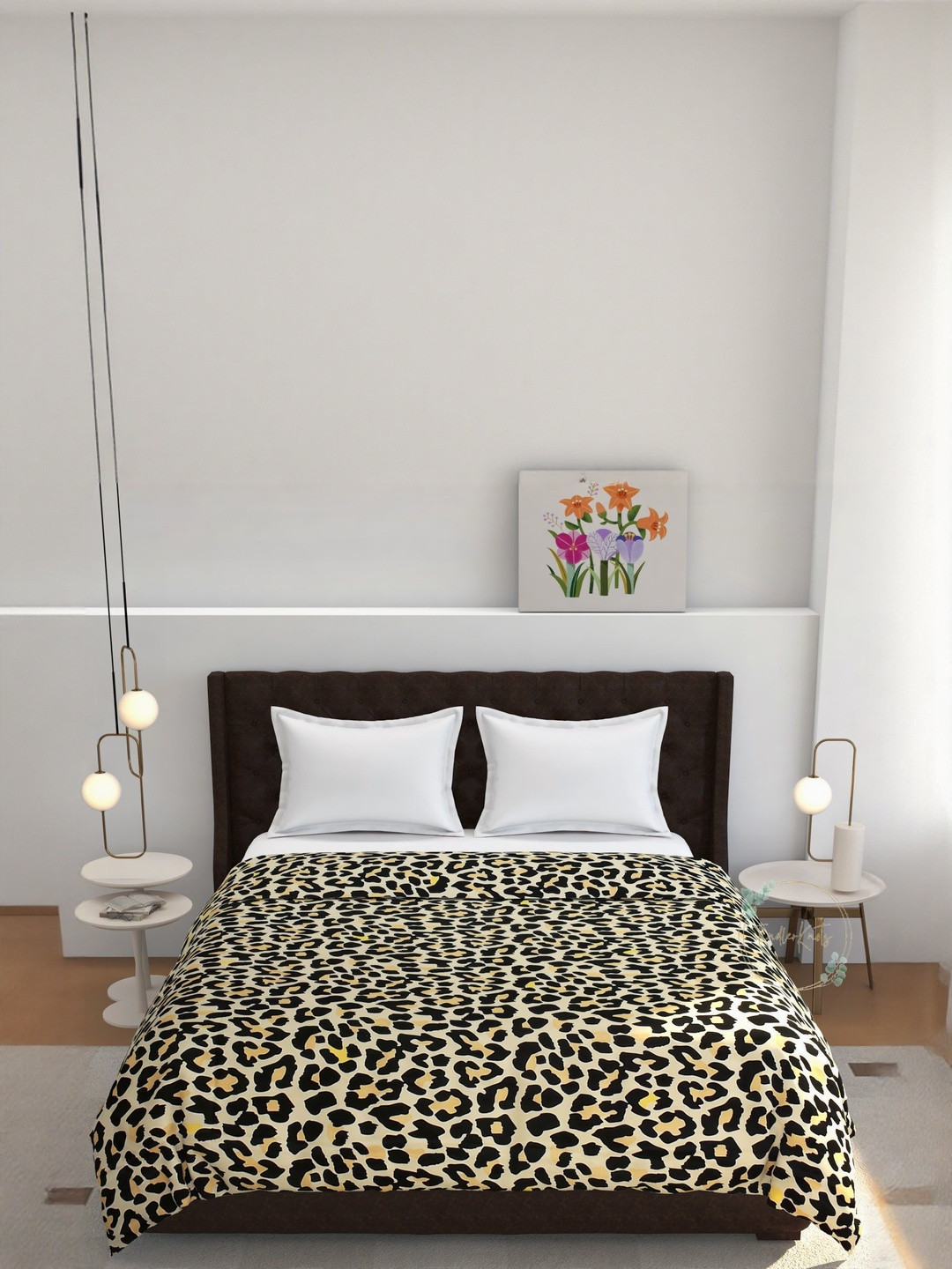 TINDLER KNOTS 280TC Soft Cotton Duvet Cover with Zip