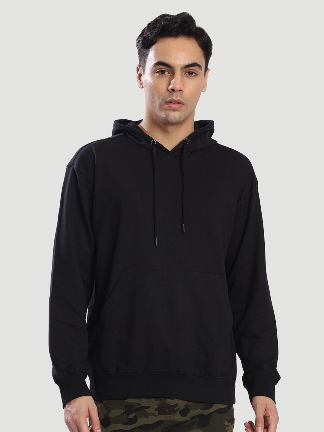 Bene Kleed Men Kangroo Pocket Hooded Sweatshirt