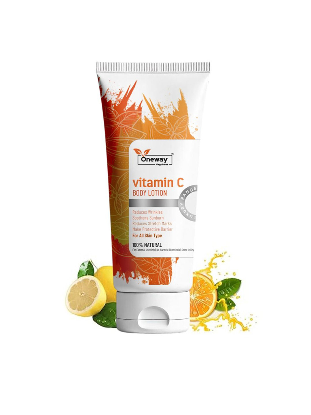 Oneway Happiness Vitamin C Body Lotion With Aloe Vera - 100 ml