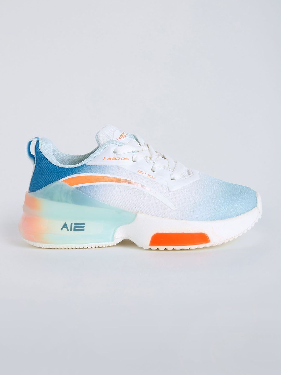 Hopscotch Boys Textile Non-Marking Sports Abstract Lace-ups Sneakers Shoes