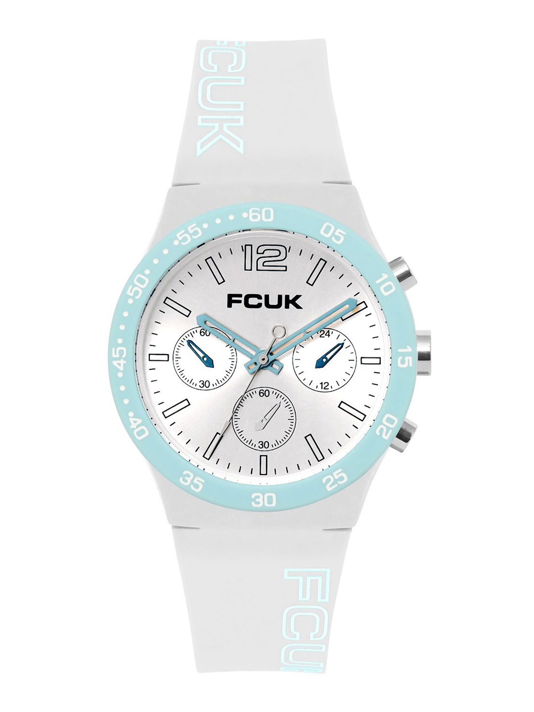 FCUK Unisex Round Dial & Straps Analogue Watch FC191W