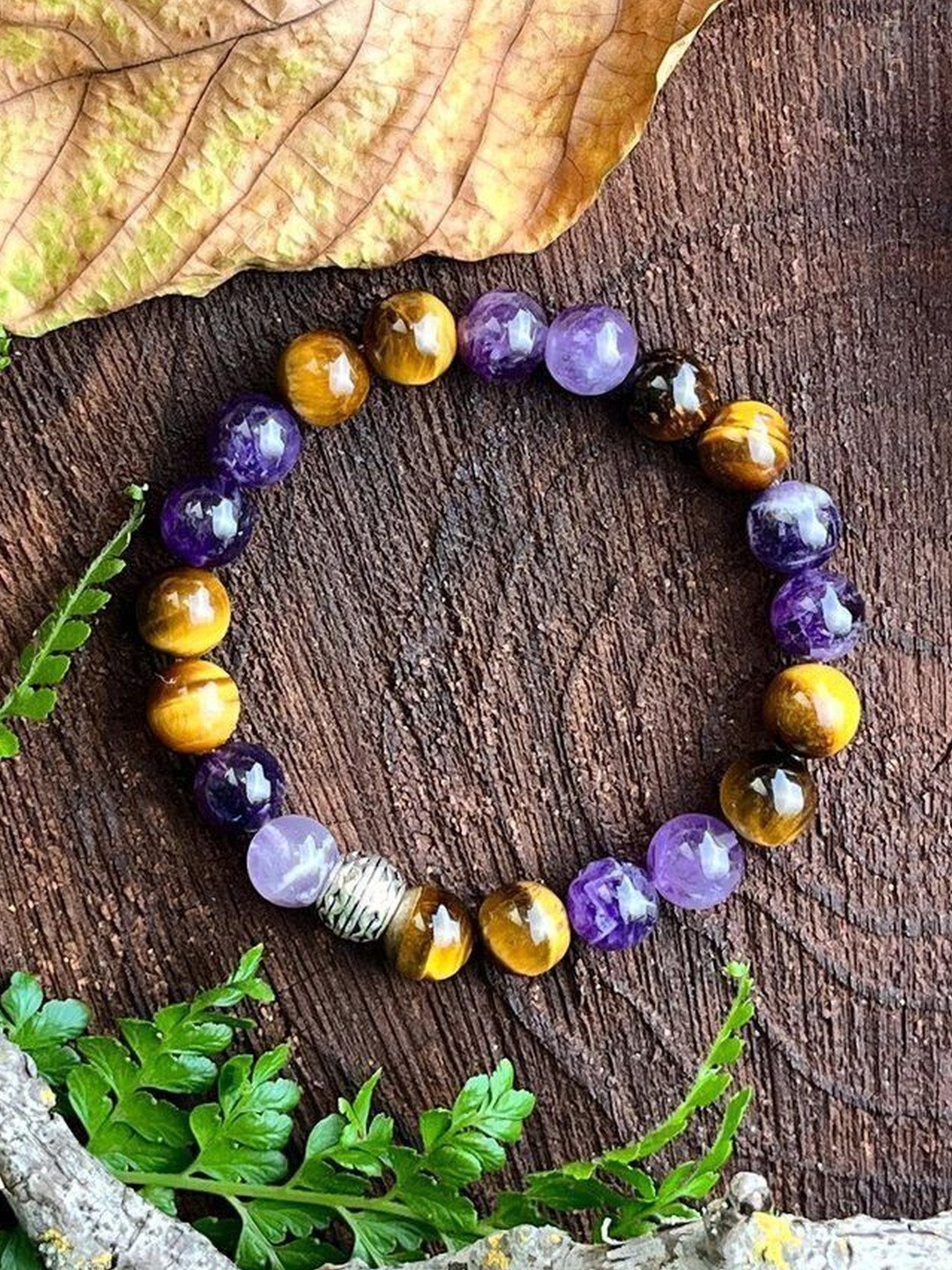 Sukhad  Alloy Artificial Beads Kada Bracelet