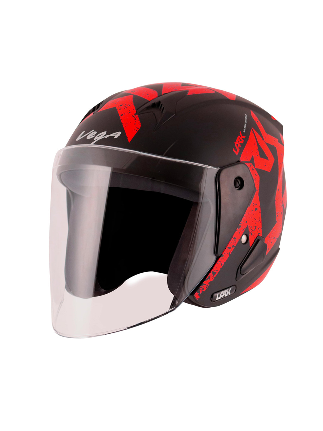 VEGA Lark Victor Unisex ISI Certified Lightweight Open Face Helmet