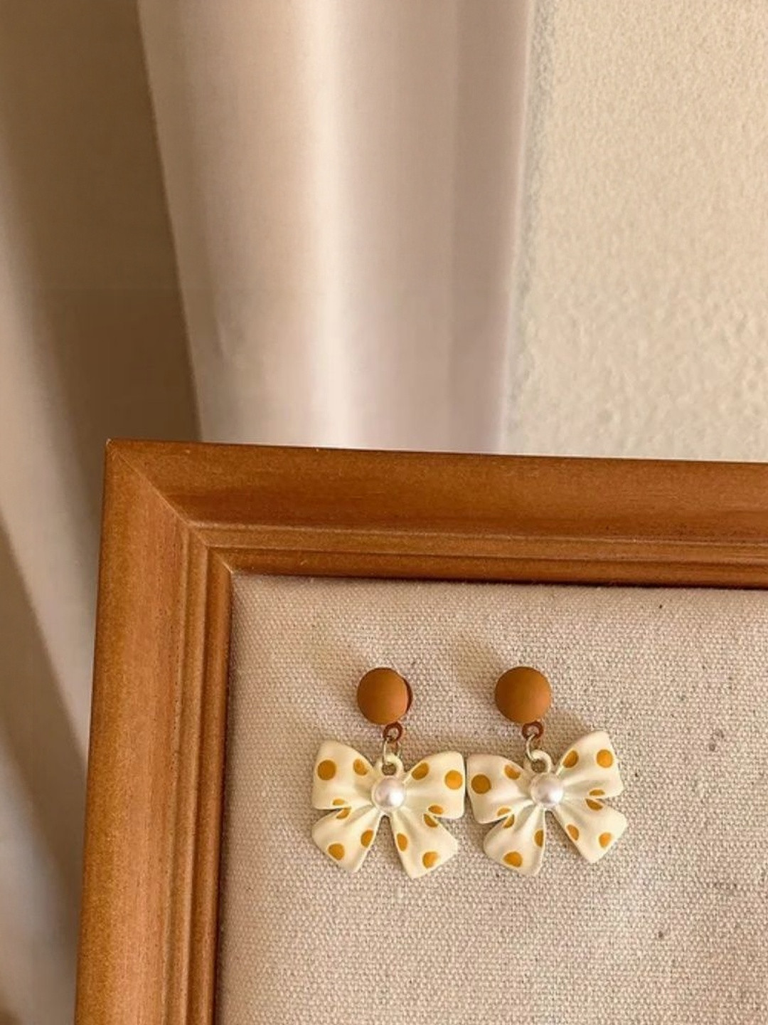 CIKIT Women Cute Bow Studs Earrings