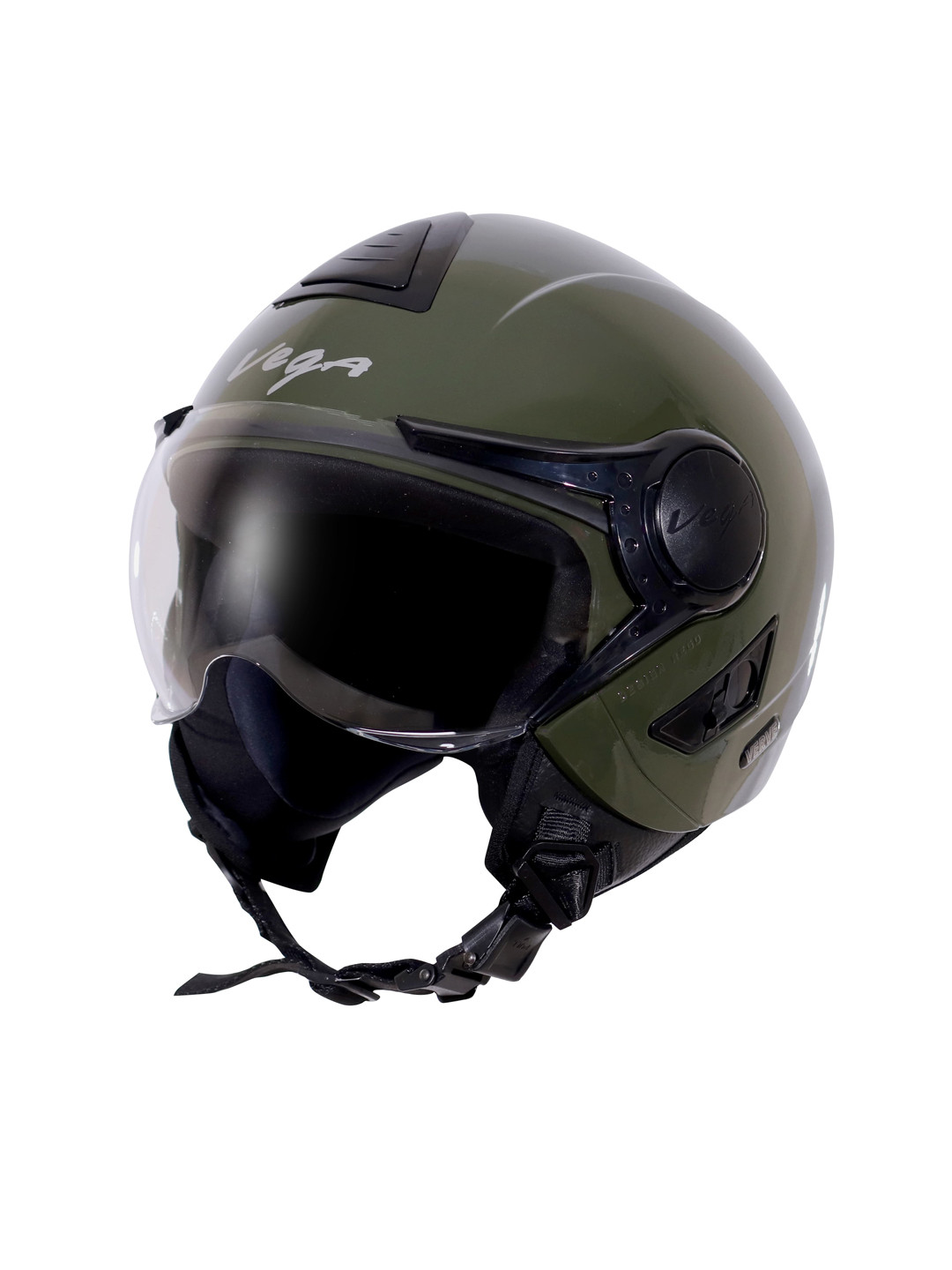 VEGA Verve ISI Certified Lightweight Open Face Helmet for Men & Women