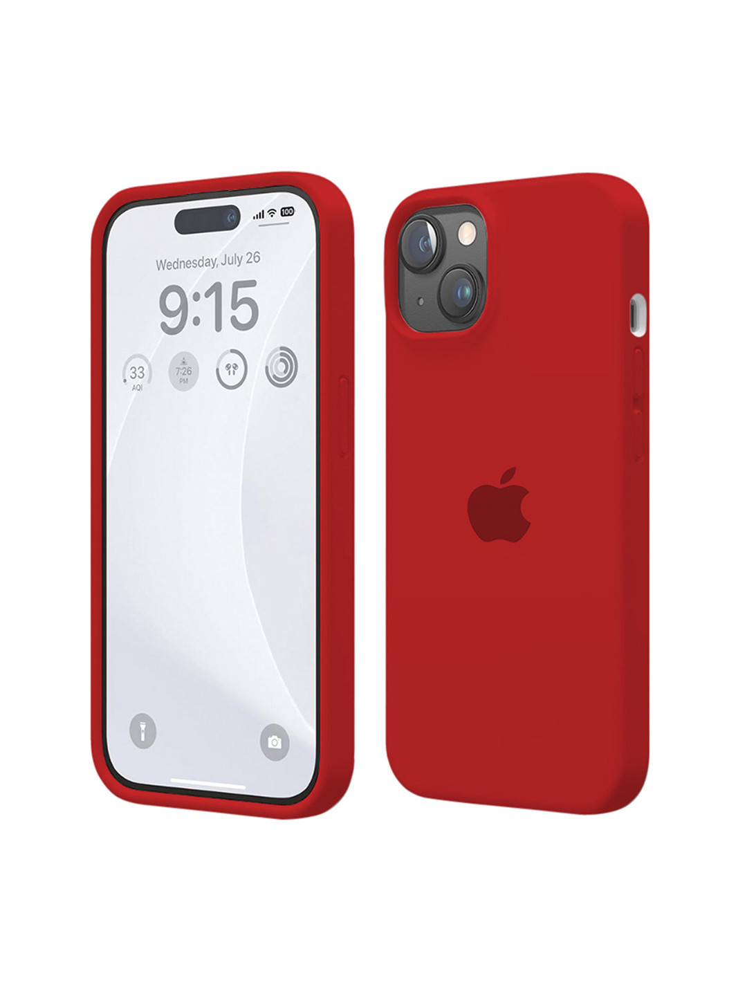 INNOPACE Silicone iPhone 12 Pro Back Case