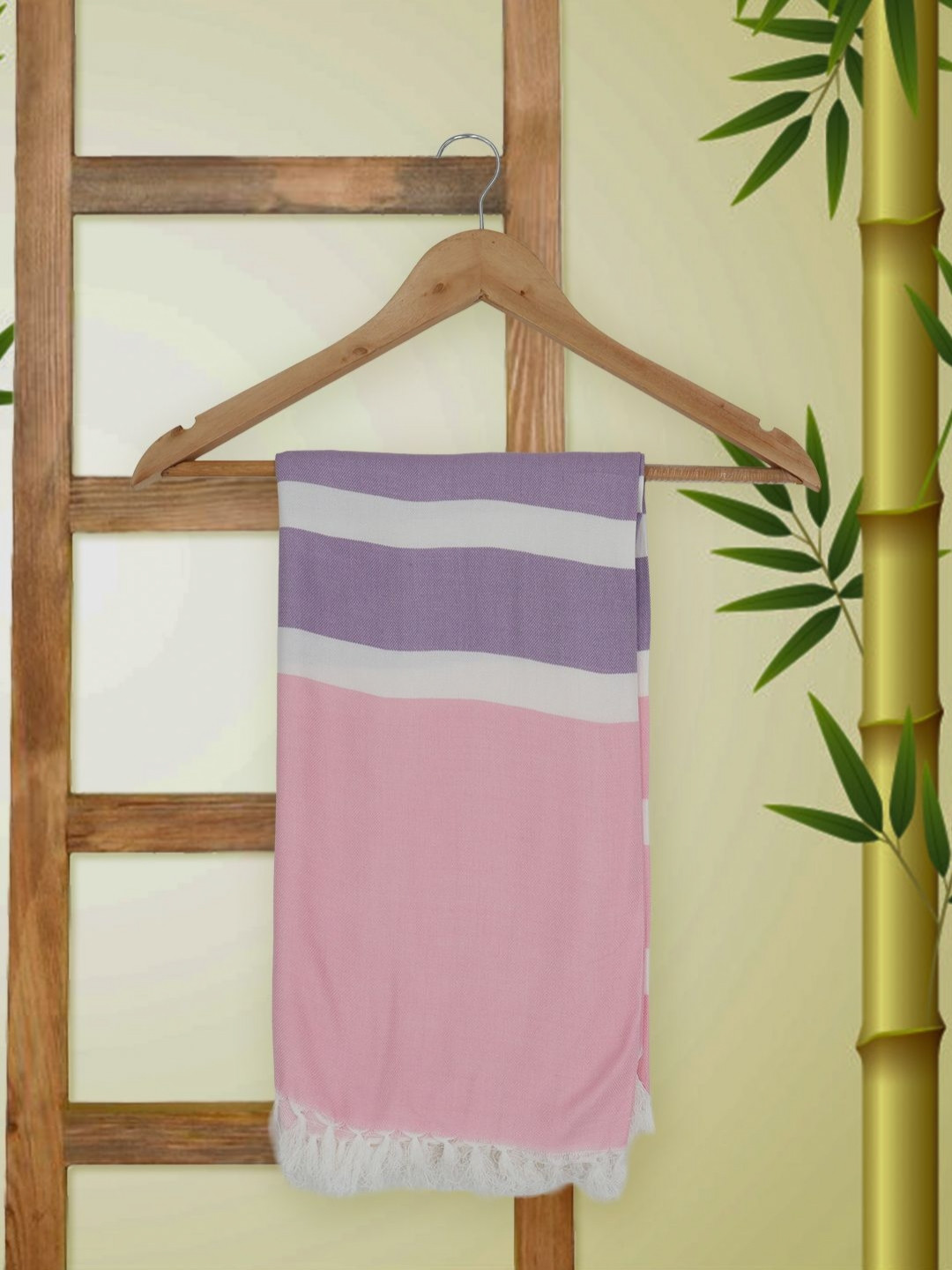 Ramraj Violet Bamboo 170 GSM Bath Towel