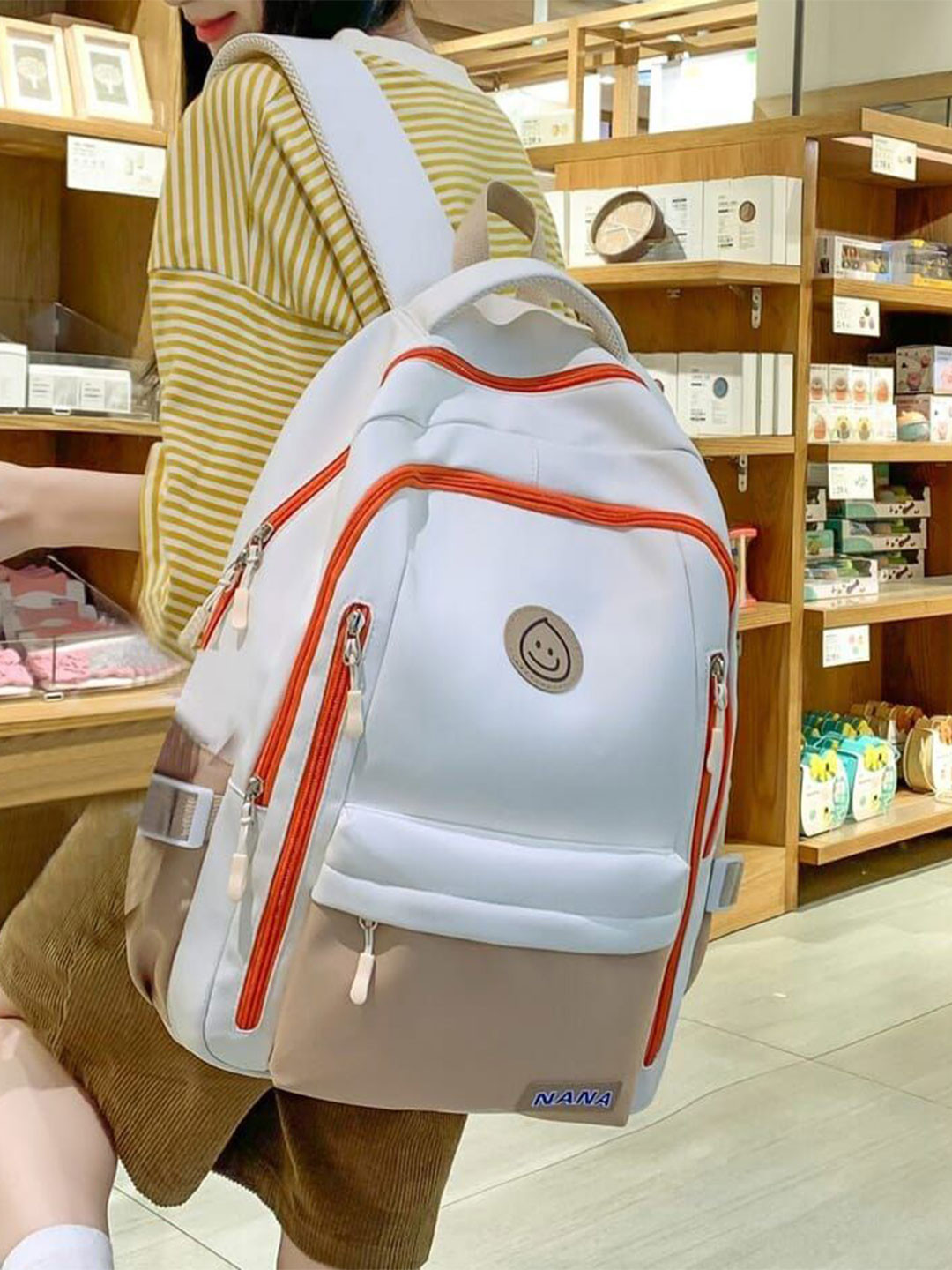 WALSON Women Printed Ergonomic Backpack