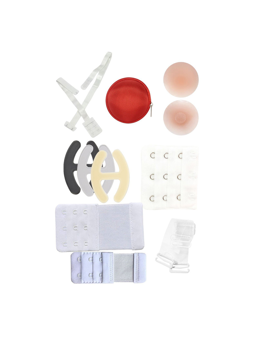 Fabme Women Pack of 9 Core Lingerie accessories