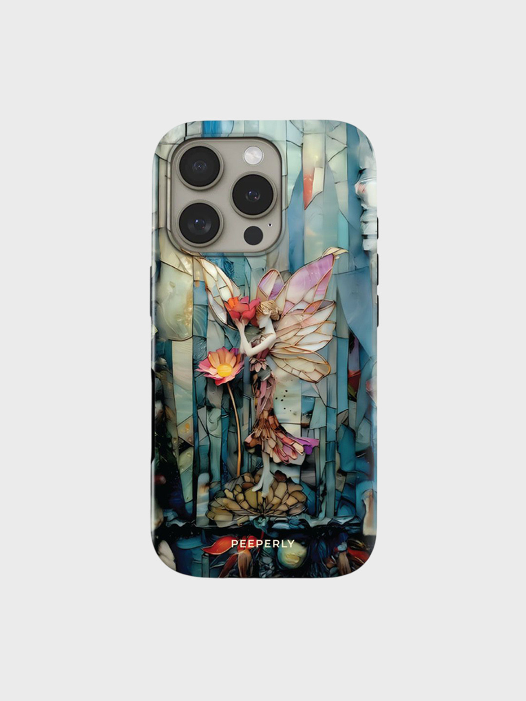 PEEPERLY Unisex iPhone 13 Pro Max Quirky Impact Resistant Fairies Back Case