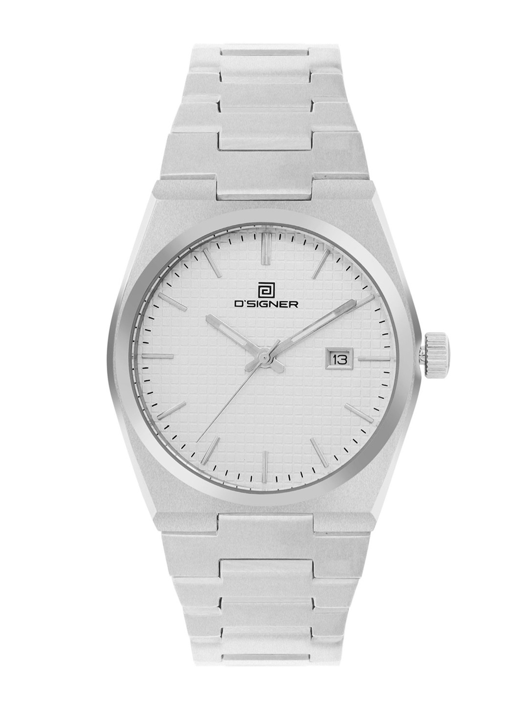 D'SIGNER Men Round Dial & Bracelet Style Straps Analogue Watch 867SM.2G