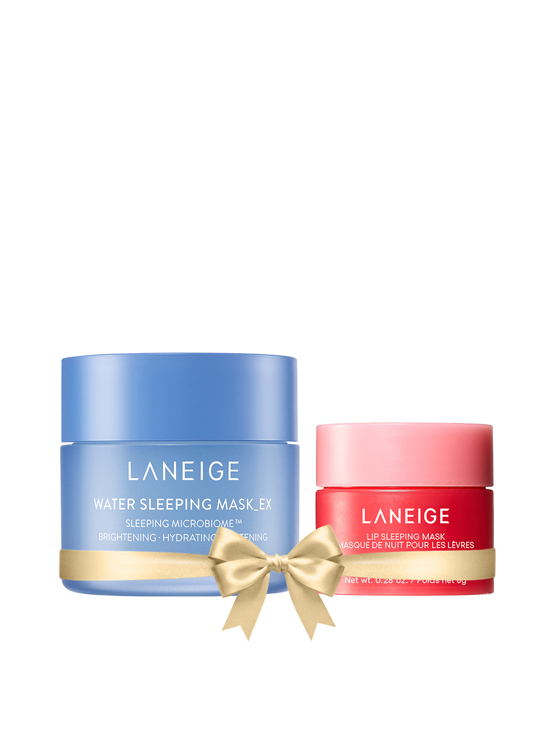LANEIGE Set of Lip Sleeping Mask EX - 8 g & Water Sleeping Mask EX - 25 ml
