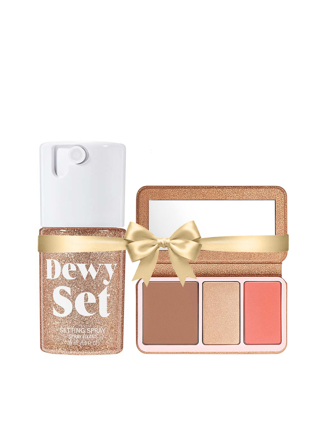 ANASTASIA BEVERLY HILLS Set of Blush Face Palette with Dewy Set Setting Spray - 30 ml