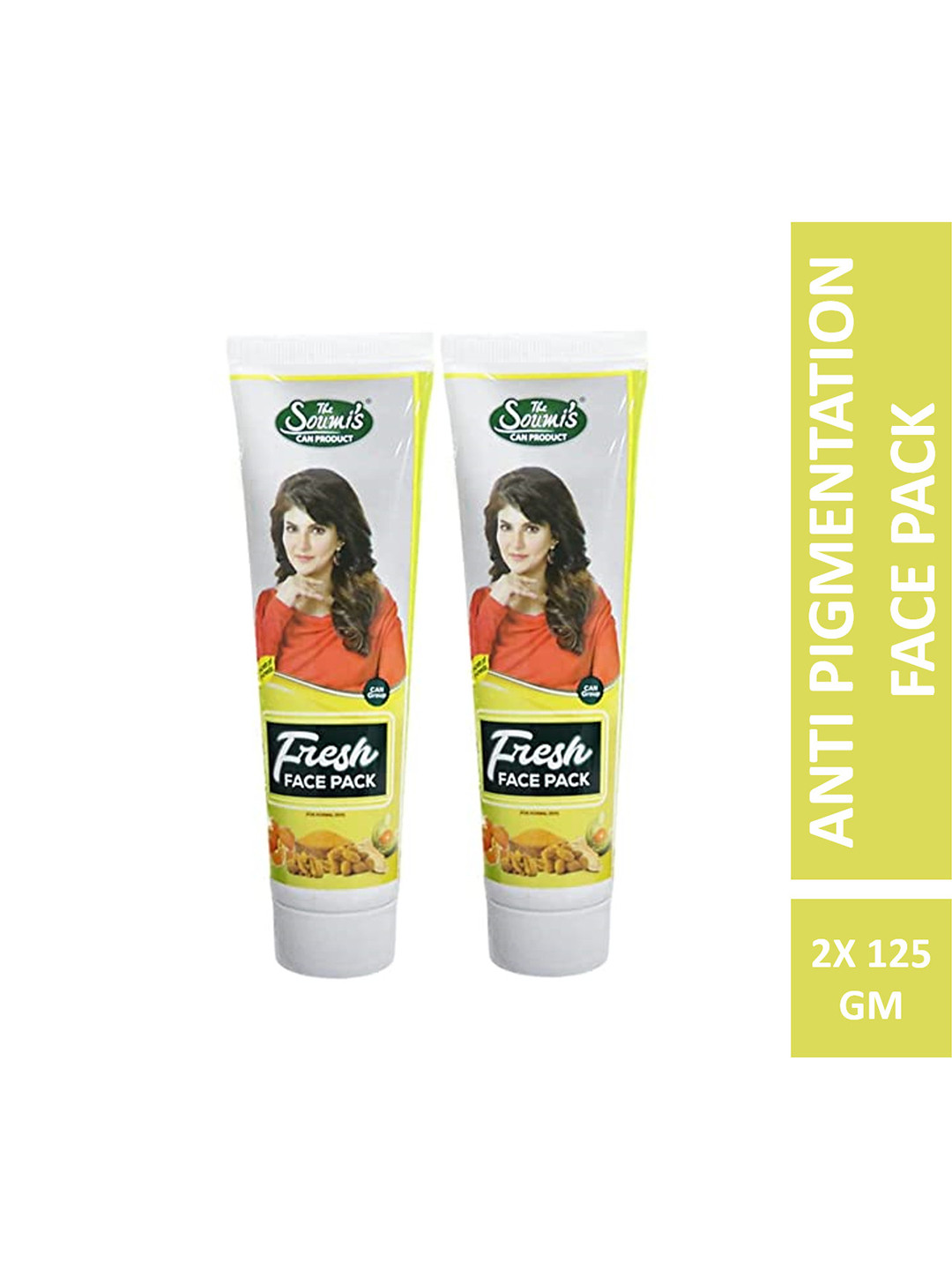 THE SOUMI'S CAN PRODUCT Set of 2 Fresh Face Pack - 125gm Each