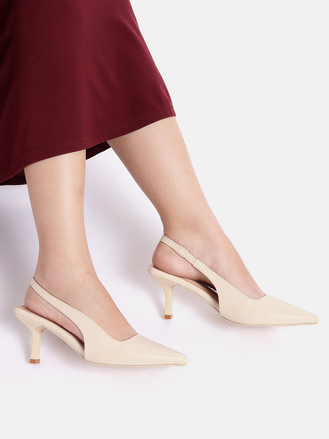 AXIUM Slingback Slim Heels