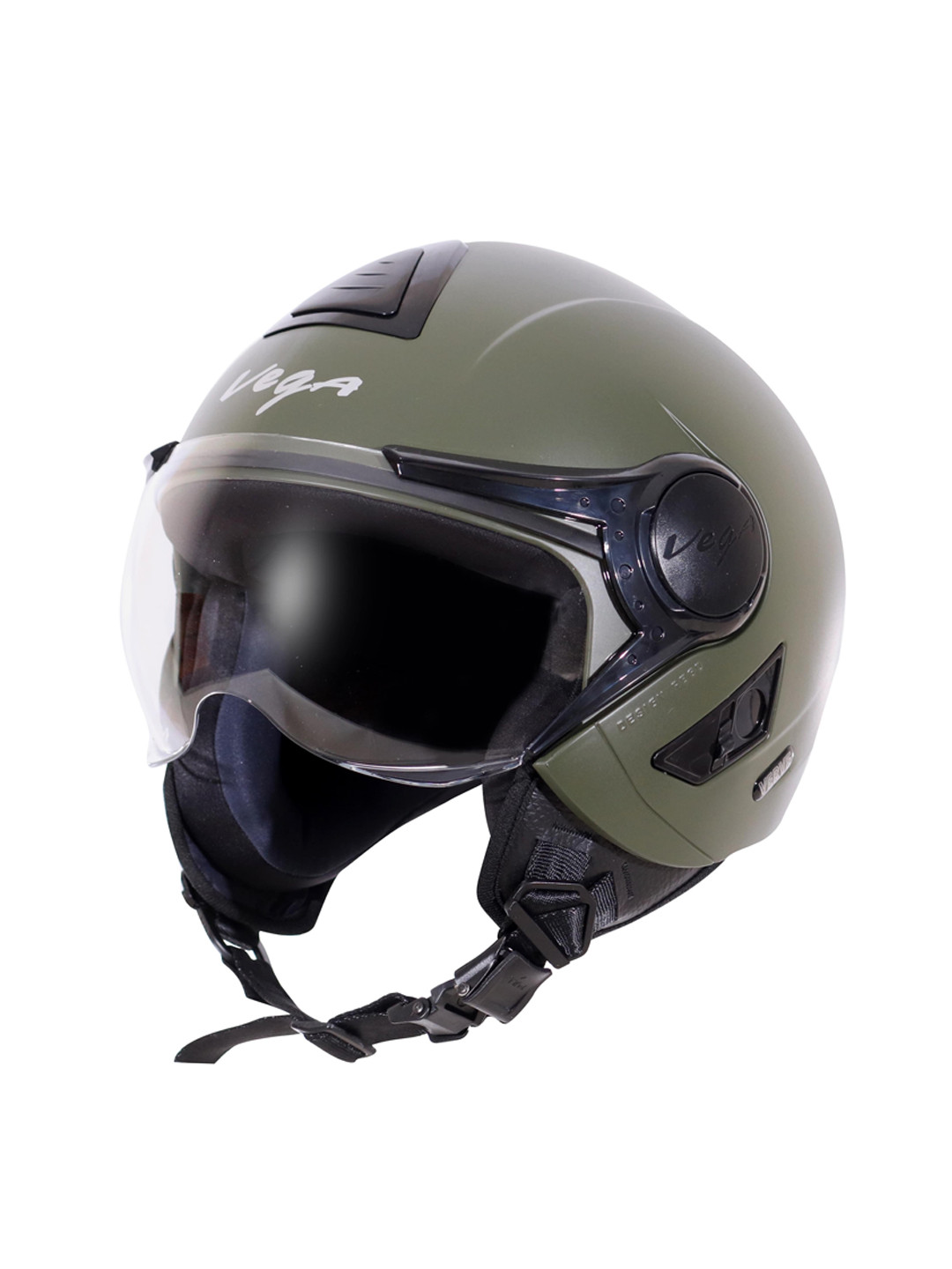 VEGA Unisex ISI Certified Lightweight Open Face Helmet - M