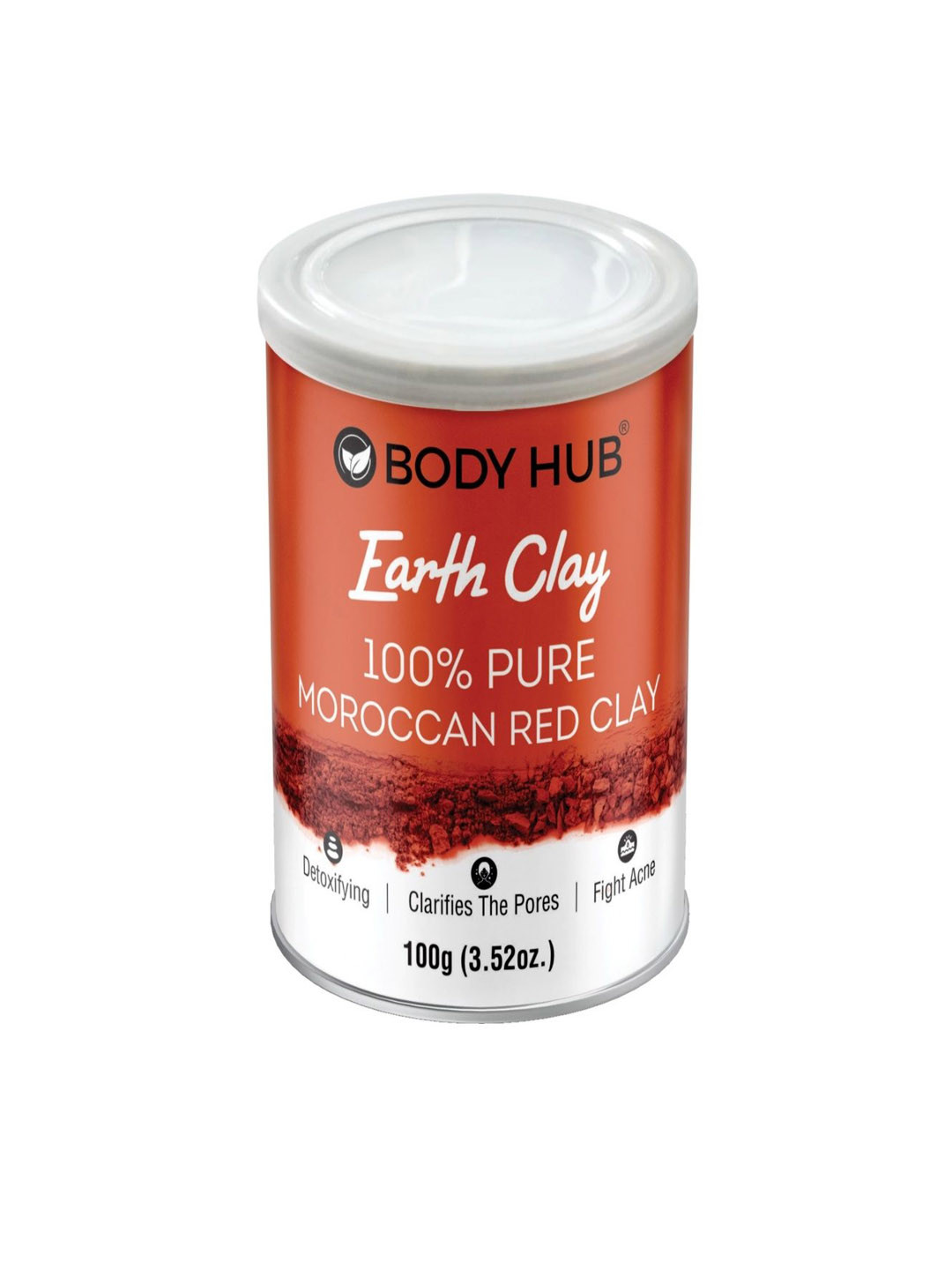 Bodyhub Earth Clay 100% Pure Moroccan Red Clay - 100 g