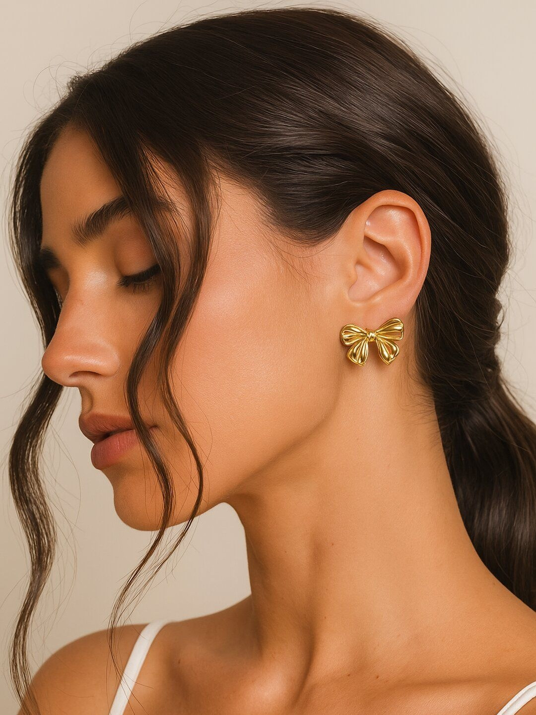 Haute Handles Classic Gold-Plated Quirky Studs