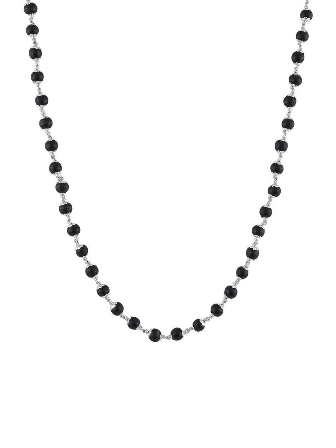 Uniqon Unisex Antique Moti Karungali Beads Mala