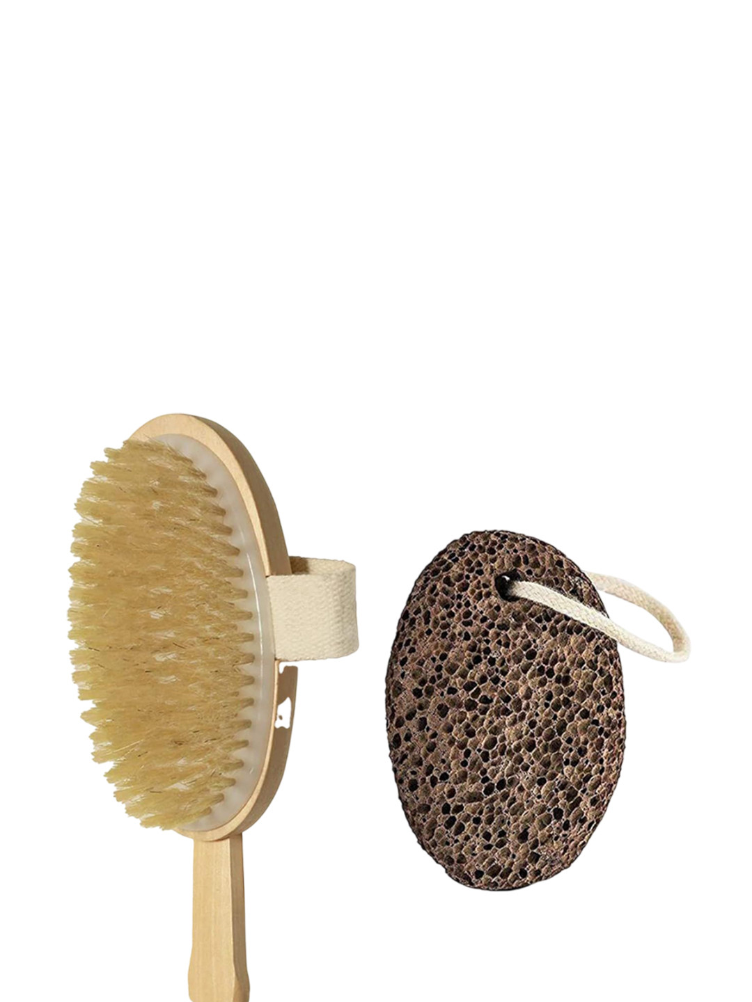 Rustic Rituals Set Of 2 Dry Skin Body Brush & Callus Removers For Feet & Hands