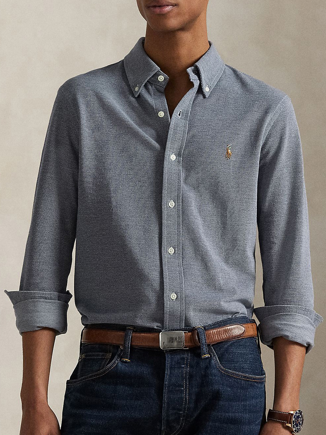 Polo Ralph Lauren Button-Down Collar Pure Cotton Oxford Shirt