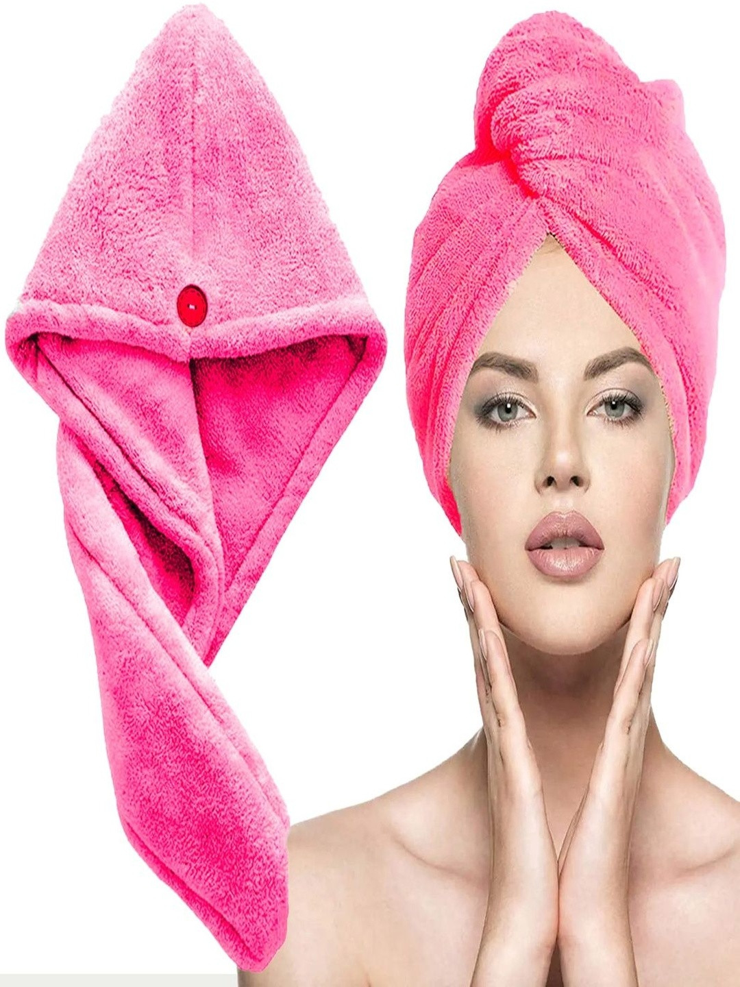 VYAKOM 503 GSM Microfiber Magic Hair Wrap towel