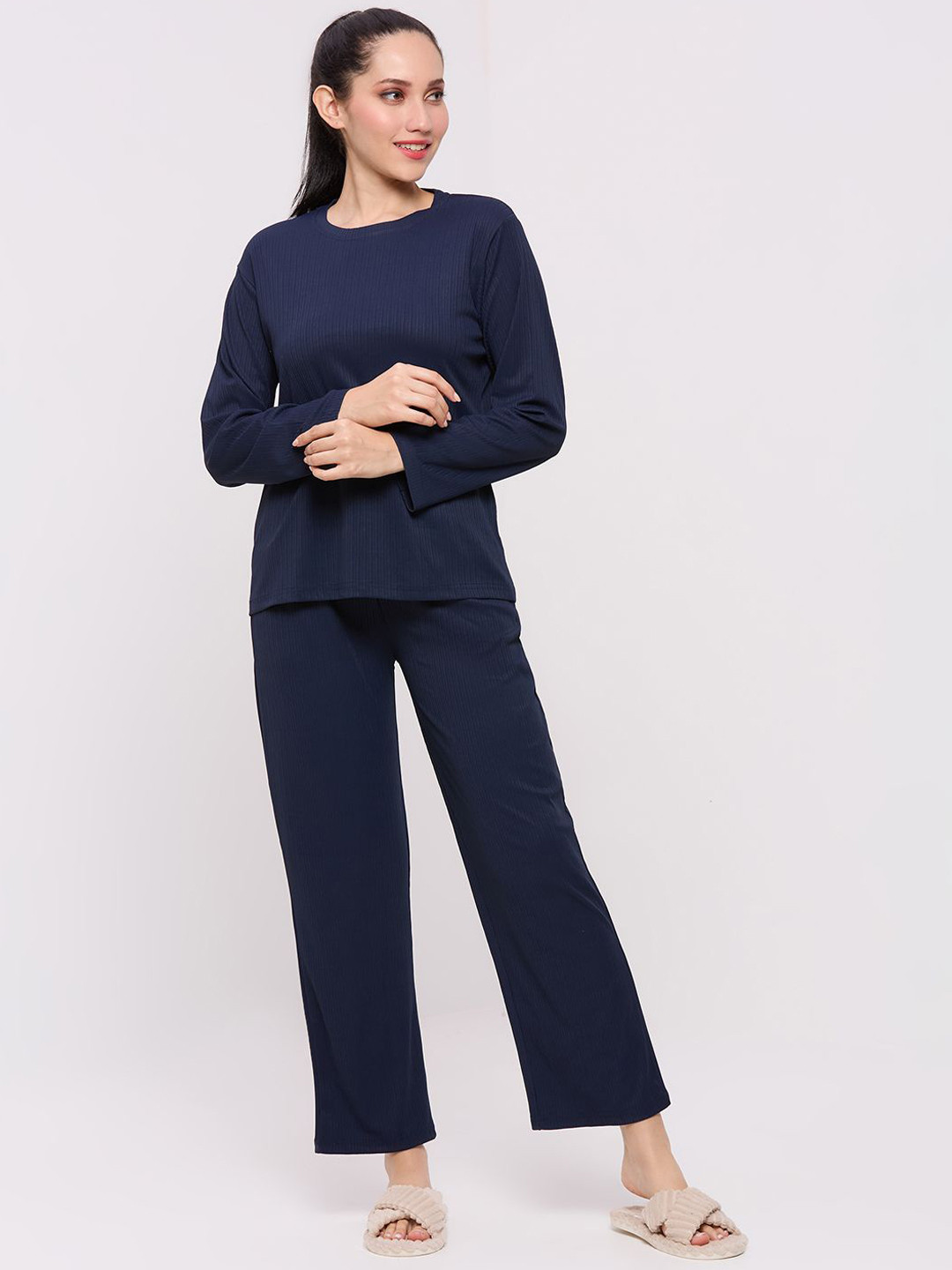 Smarty Pants Striped Night suit