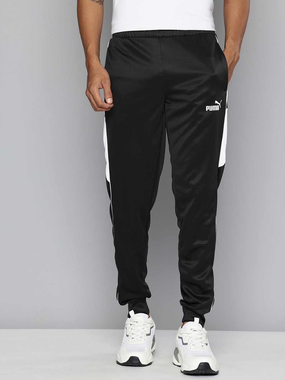 Puma Men Comfort Colourblocked Sport Joggers