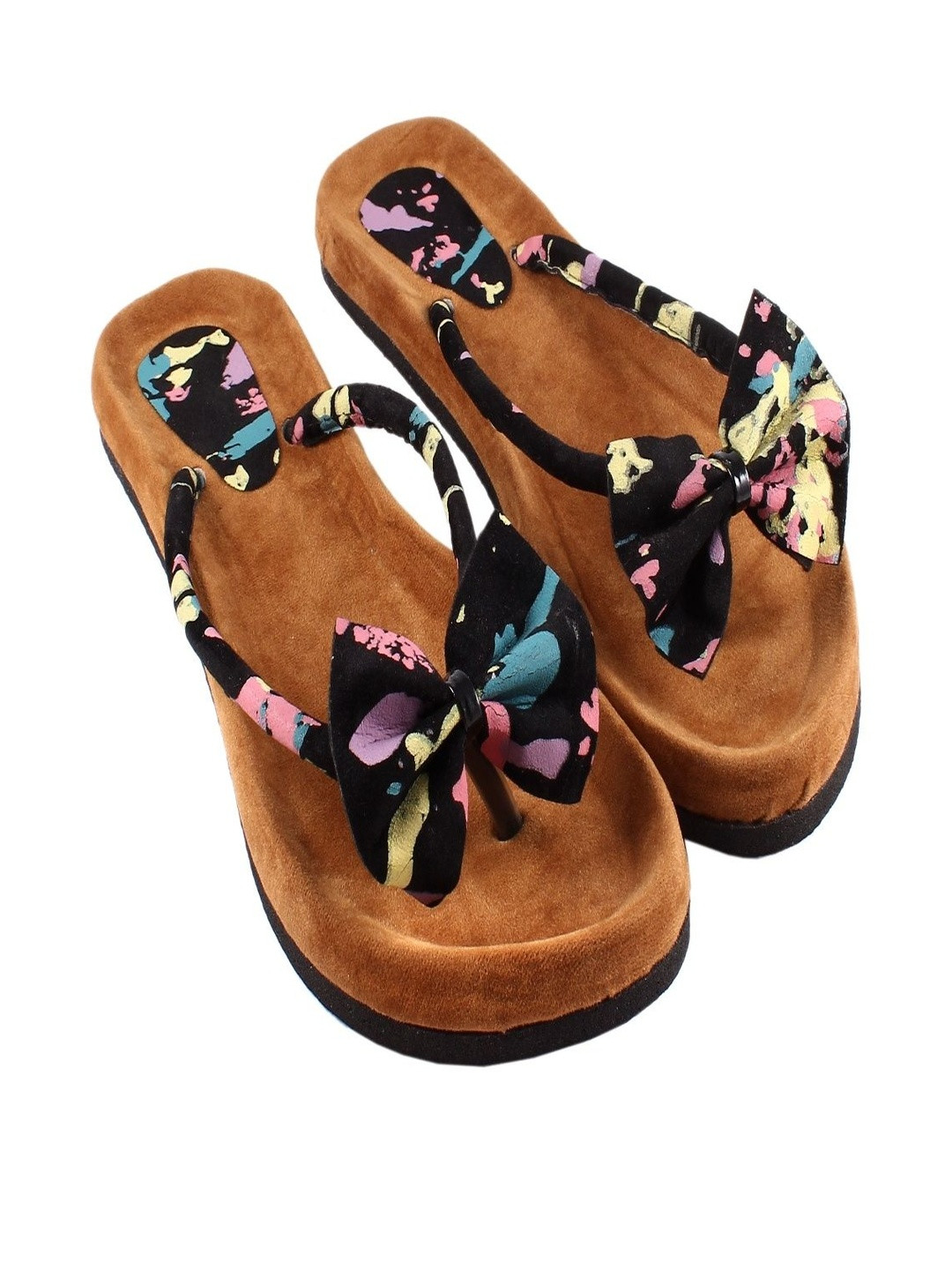 AMAZING TRADERS Women Printed T-Strap Flats