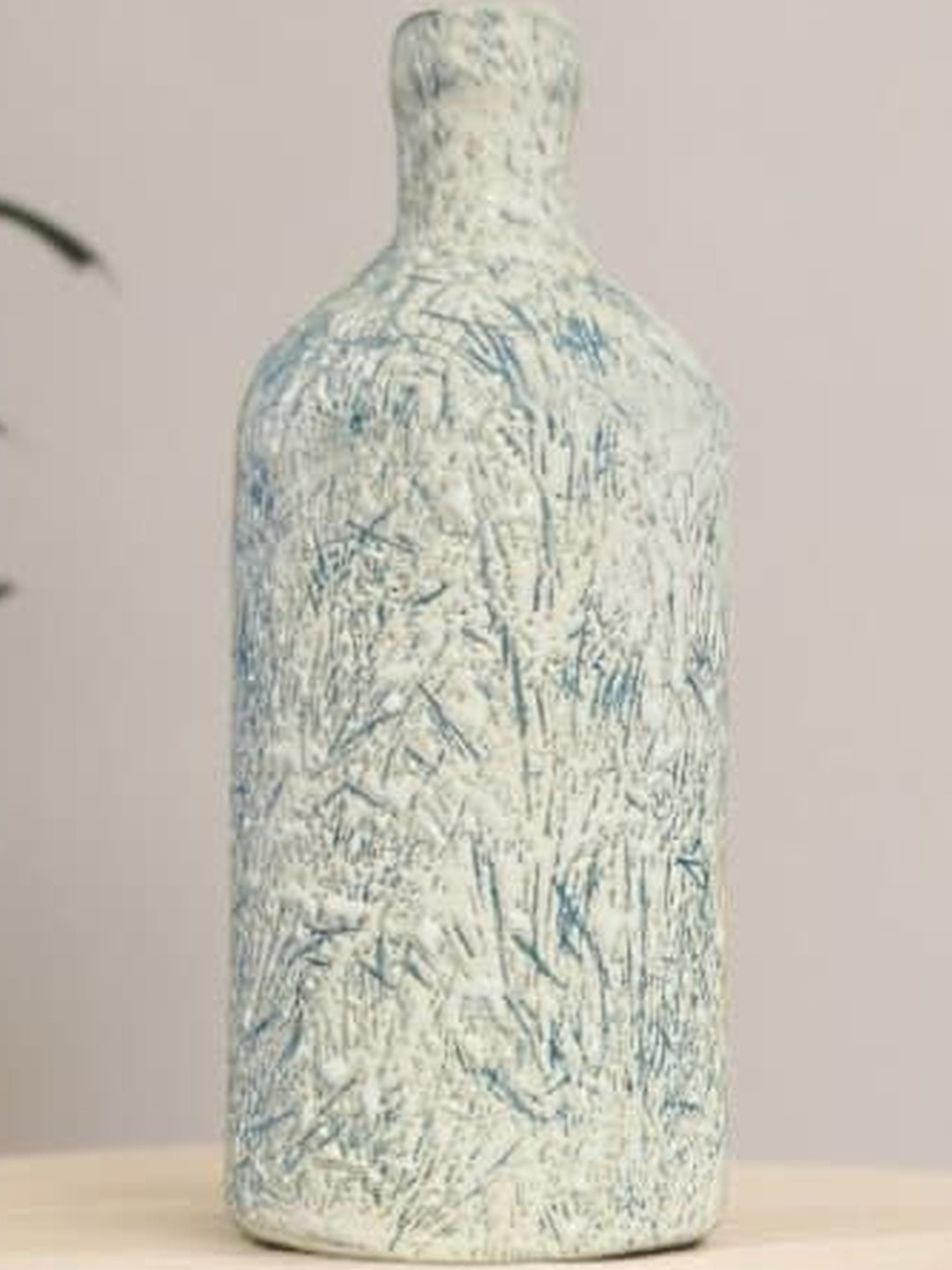 Artisans Bazar Ceramic Turquoise Blue Vases