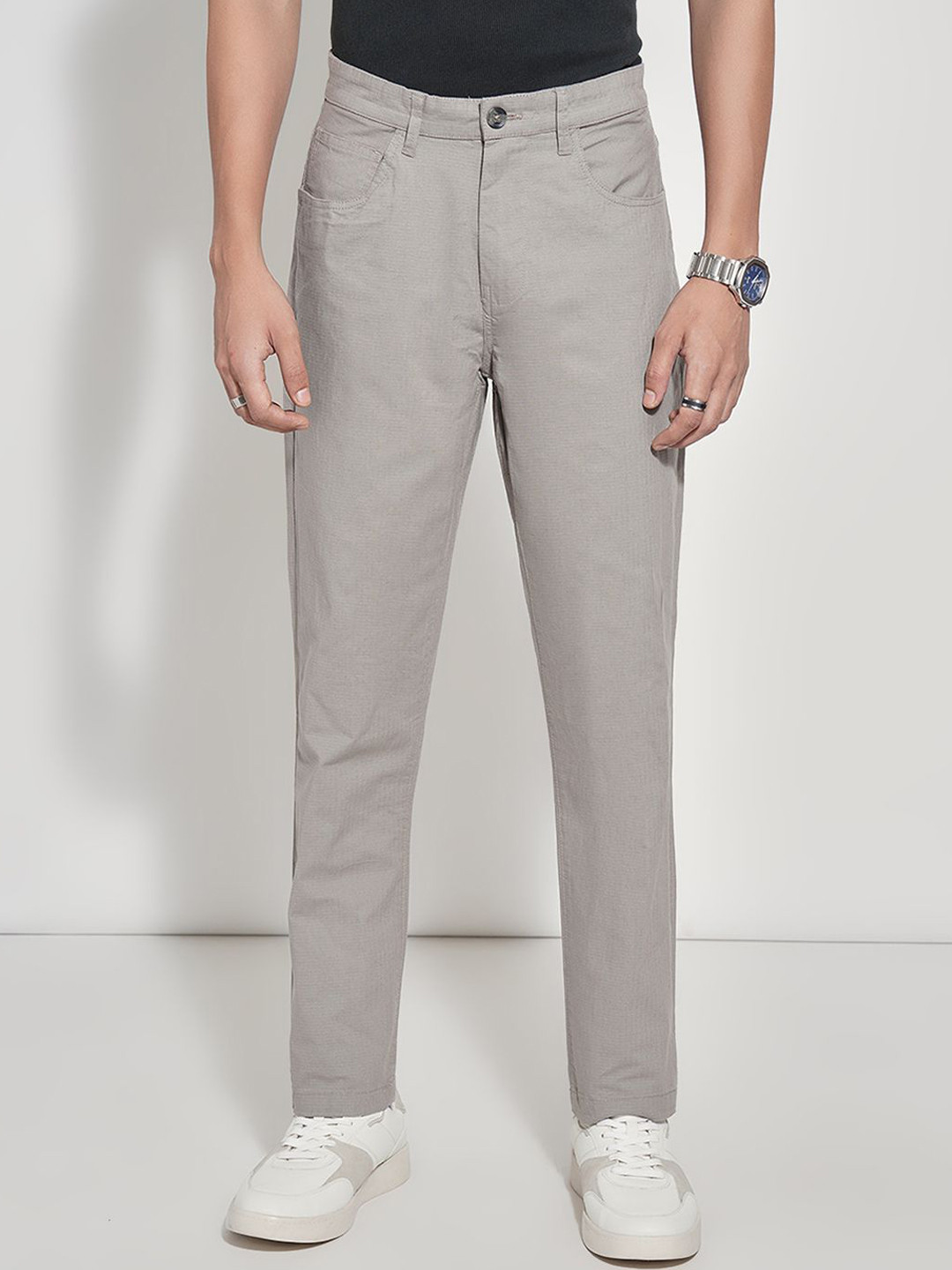 Peregrine by Pantaloons Men Slim Fit Chinos Trousers
