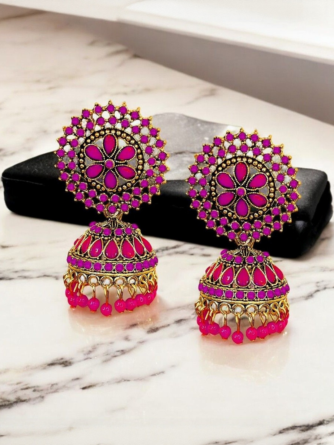 Utkarsh Women Metal Classic Jarkan Jhumka Earrings