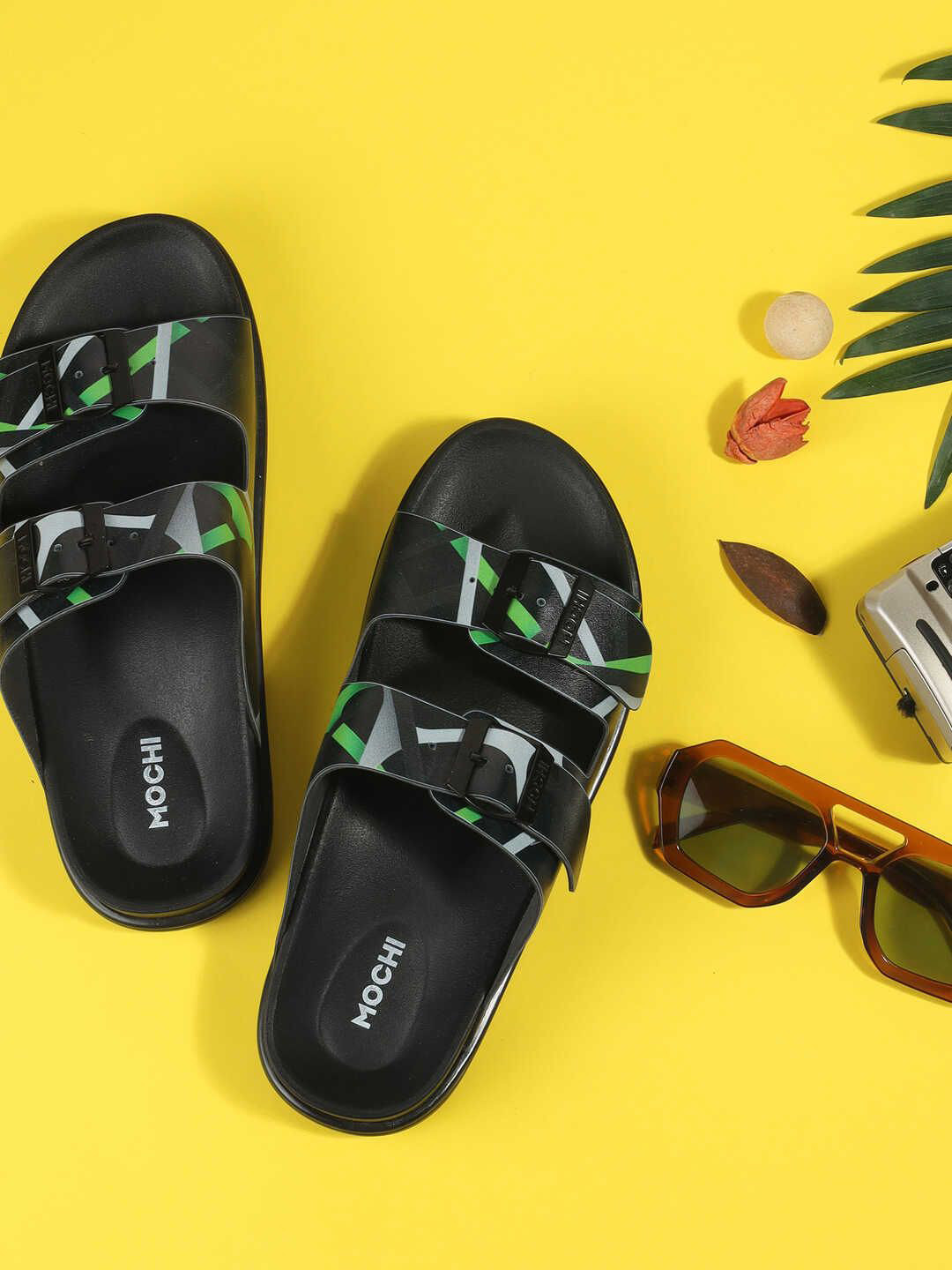 Mochi Printed Cushioned Footbed Sliders