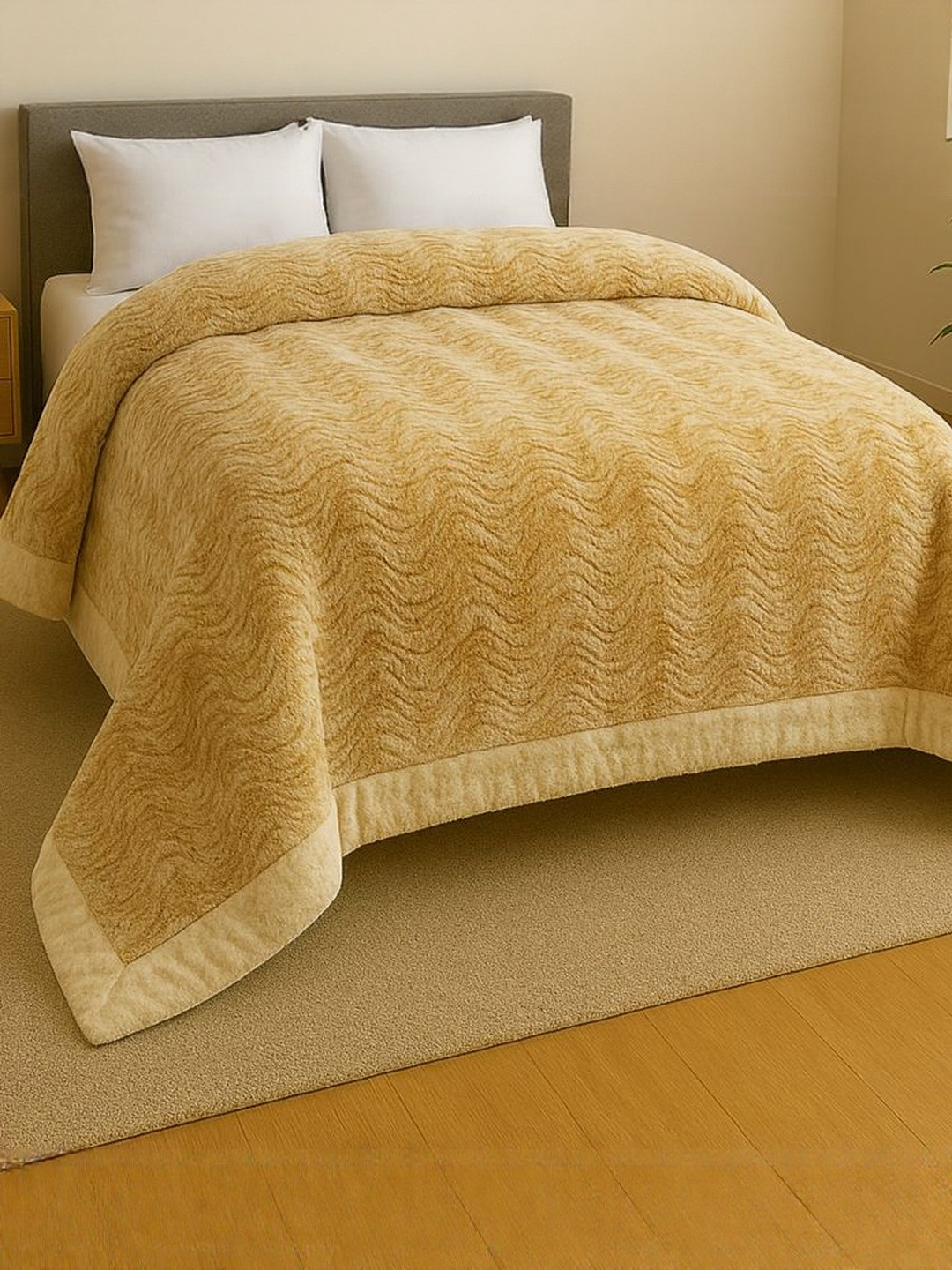 Signature Brown Heavy Winter 450 GSM Double Bed Blanket