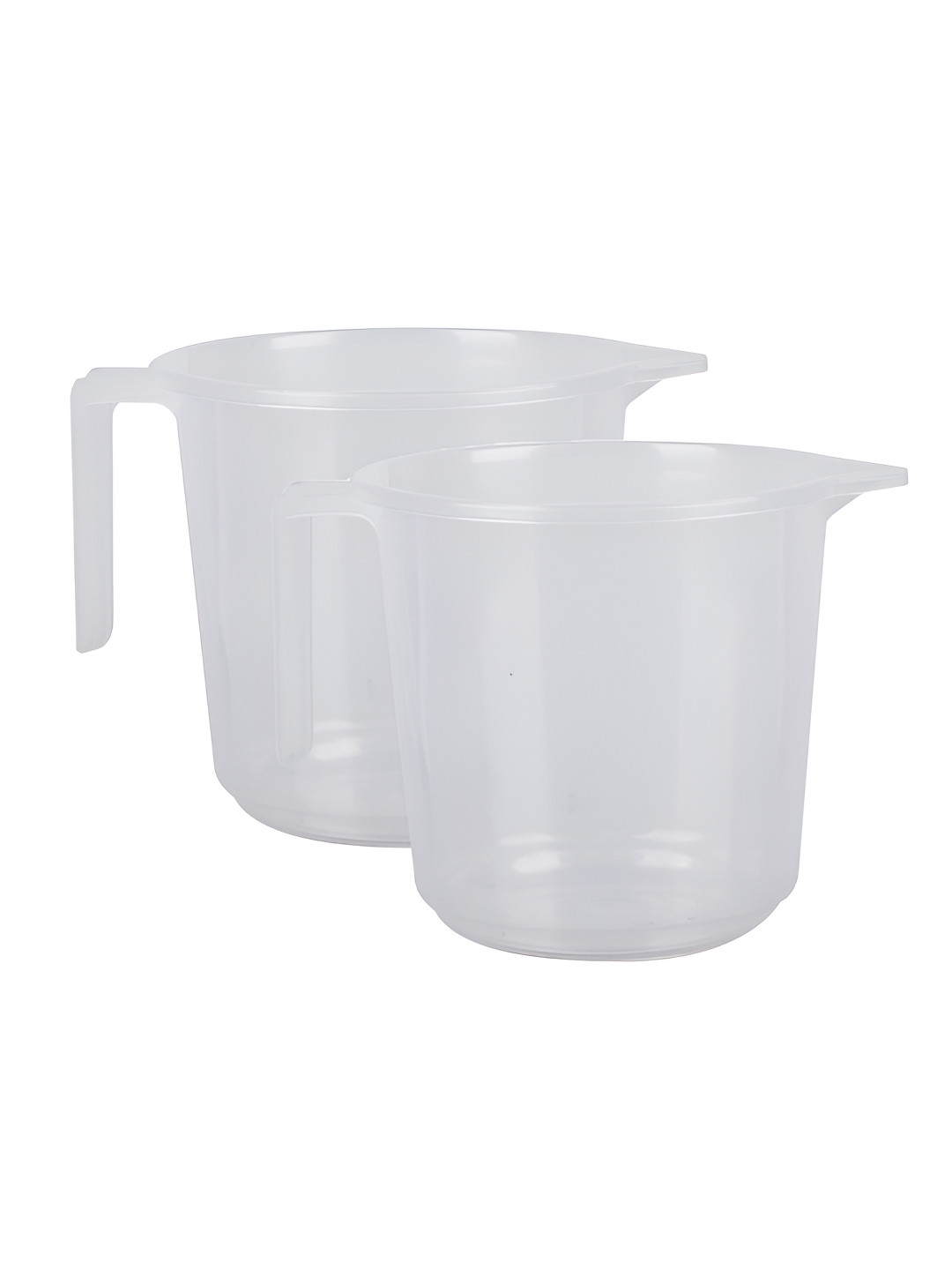 Aura Transparent 2 Pieces Bath Mugs