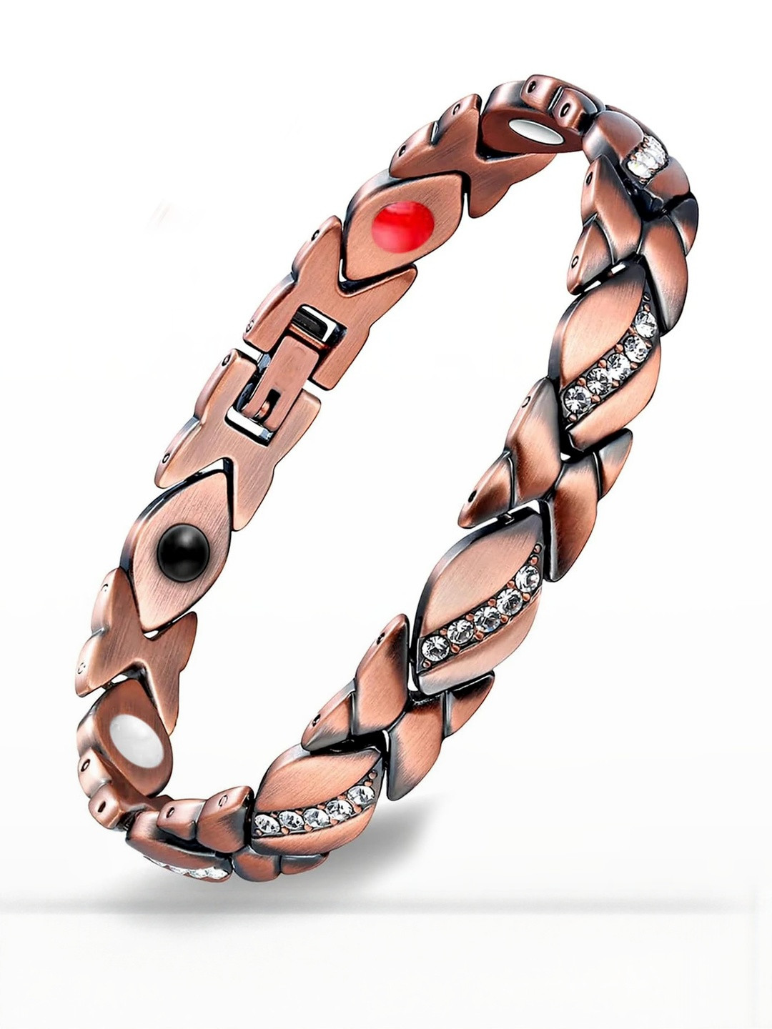 EDMIRIA Unisex Copper Link Bracelet