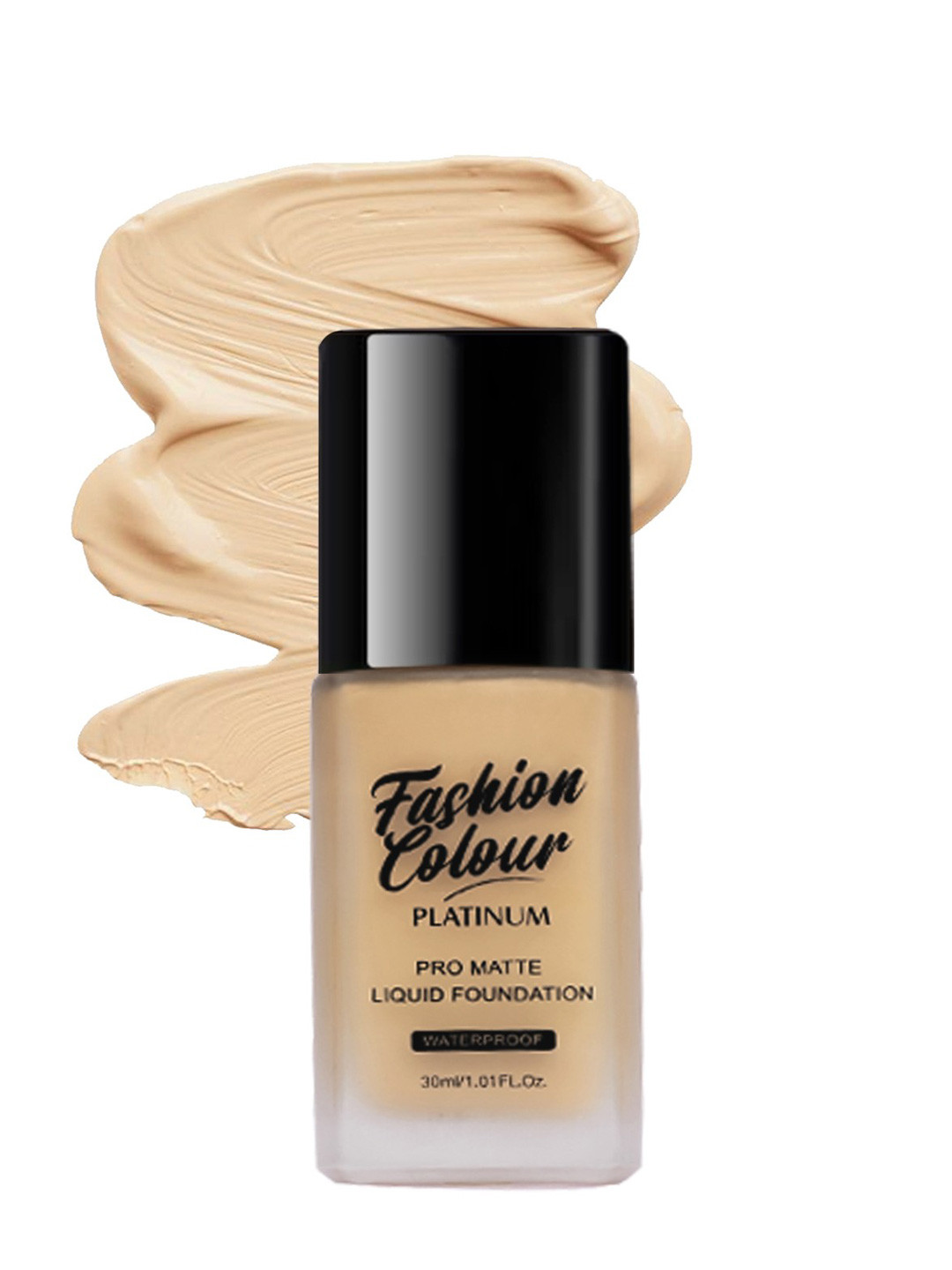 Fashion Colour Platinum Professional Use Pro Matte Liquid Foundation 30 ml - Light Beige