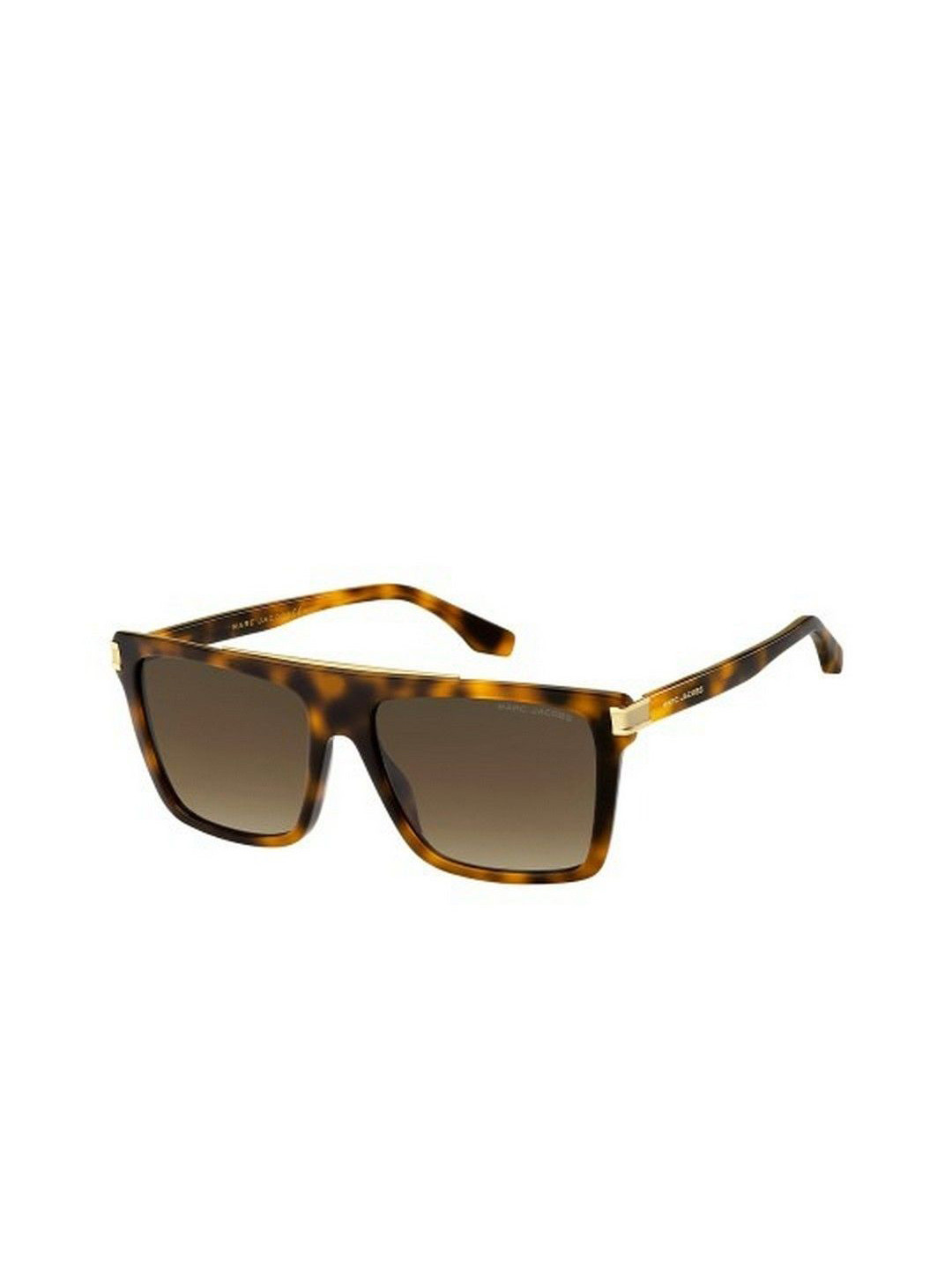 MARC JACOBS Men Brown Lens & Brown Square Sunglasses With UV Protected Lens