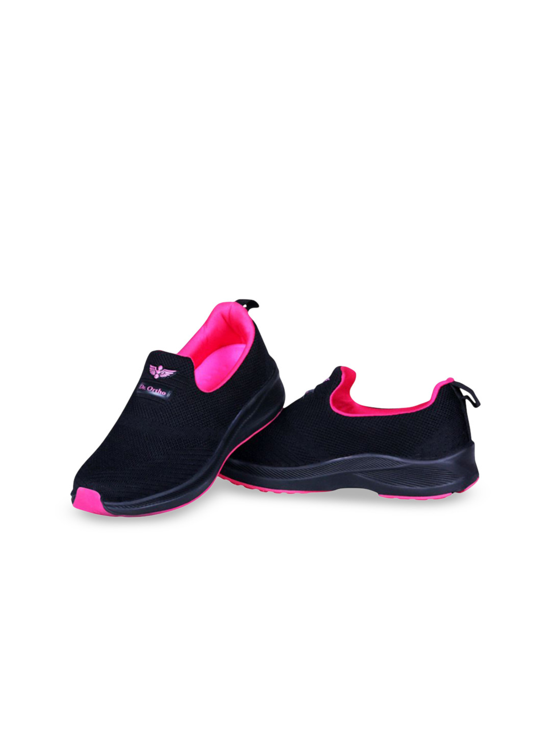 DR.ORTHO Flexi Easu Ease Women Black Sneakers