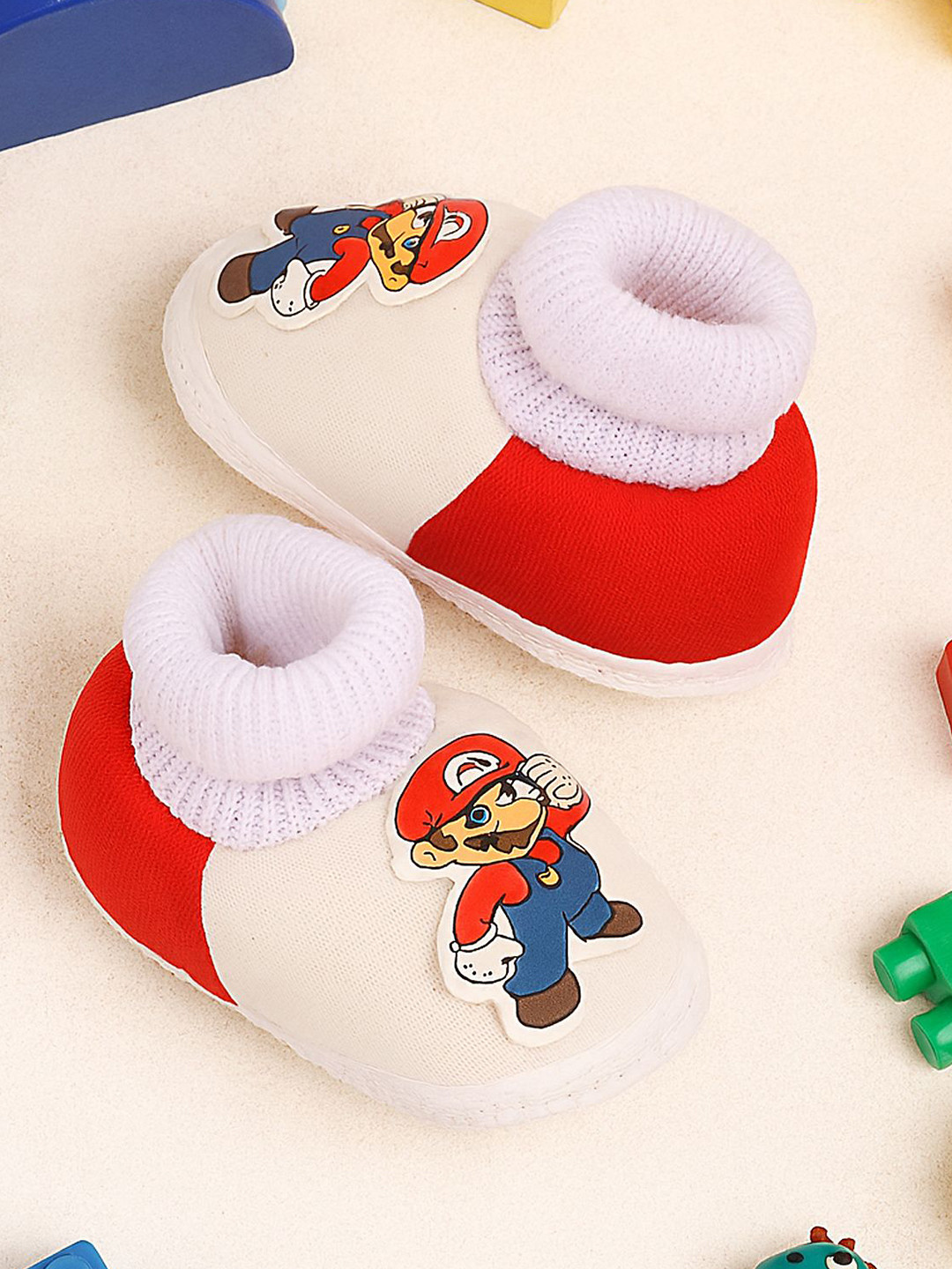 HAWKR Kids Mario Cotton Booties