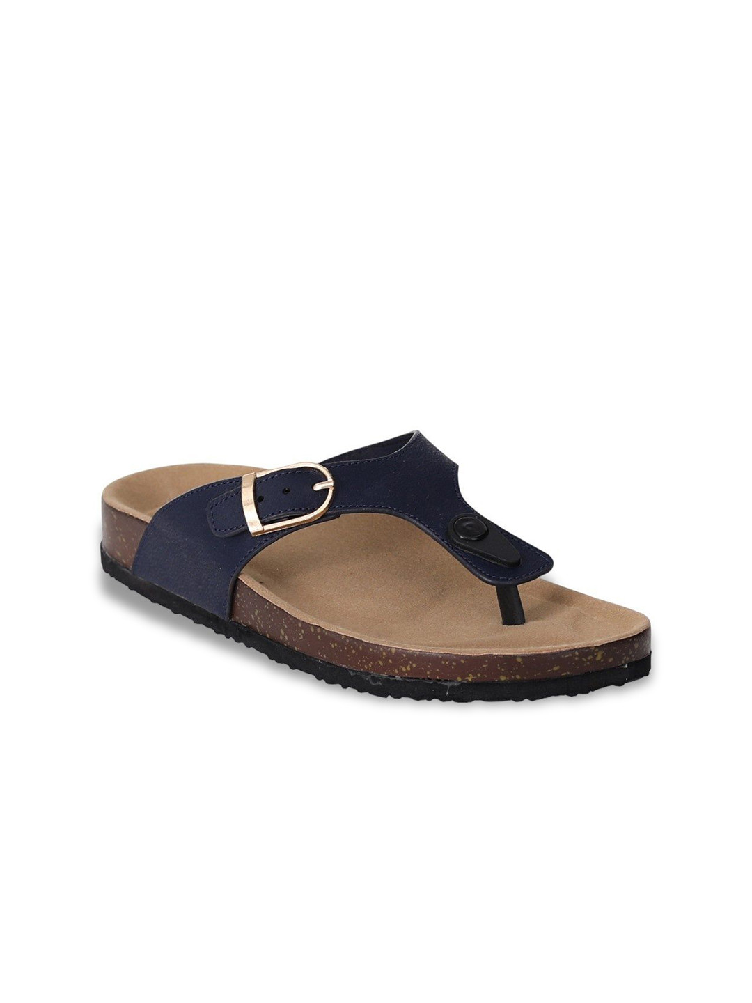 GRETA Women Casual T-Strap Flats with Buckels