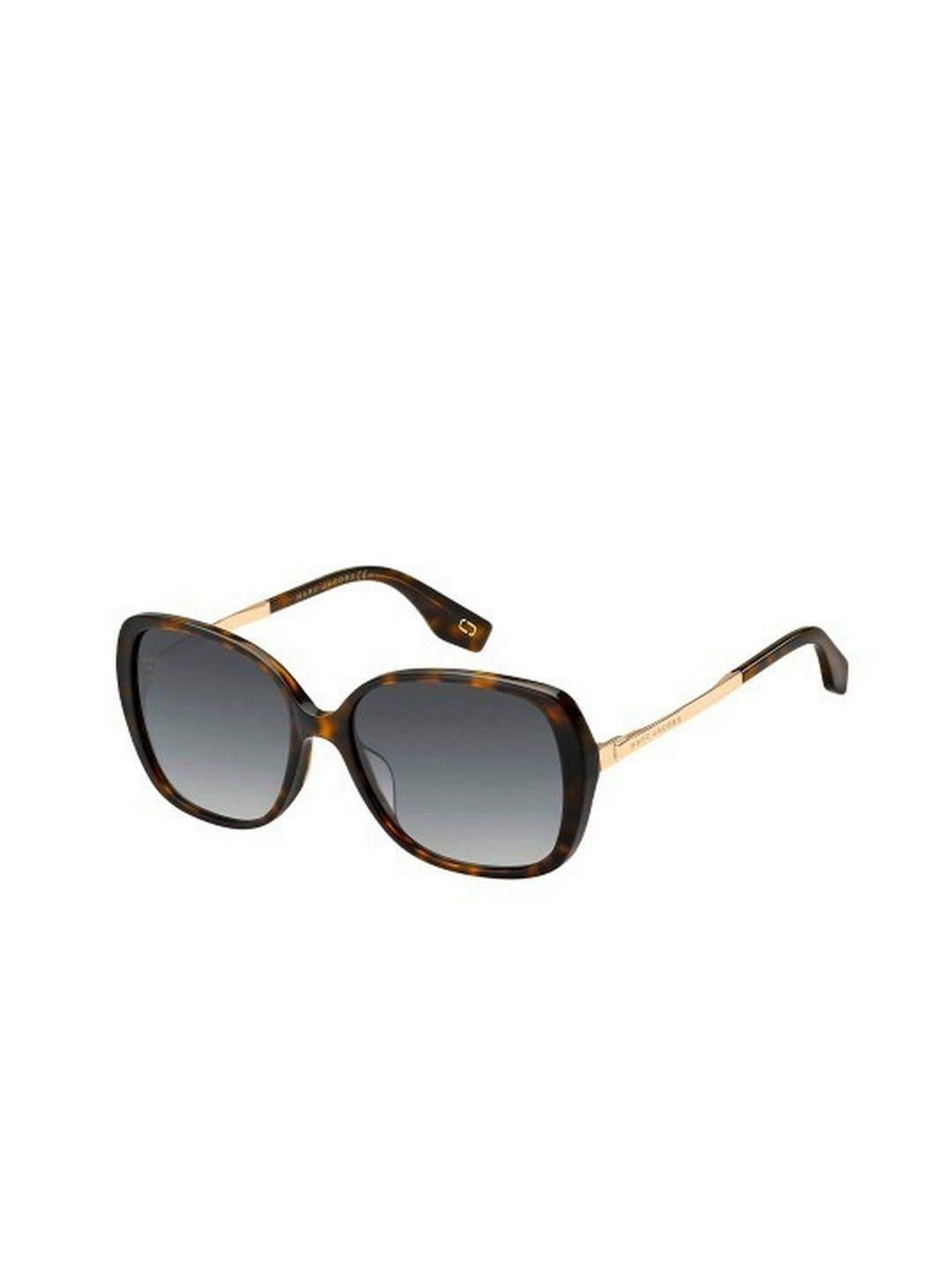 MARC JACOBS Havana Women Oversized Sunglasses with UV Protected Lens 200935086569O