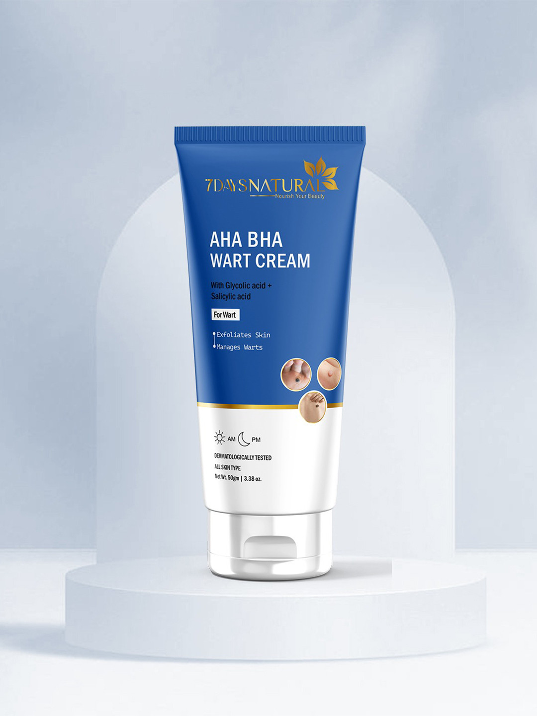 7DAYSNATURAL Aha Bha Wart and Tag Remover Cream - 50g