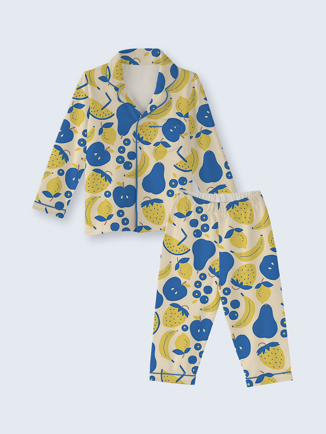cocoon care Kids Organic Cotton Conversational Printed Night Suit