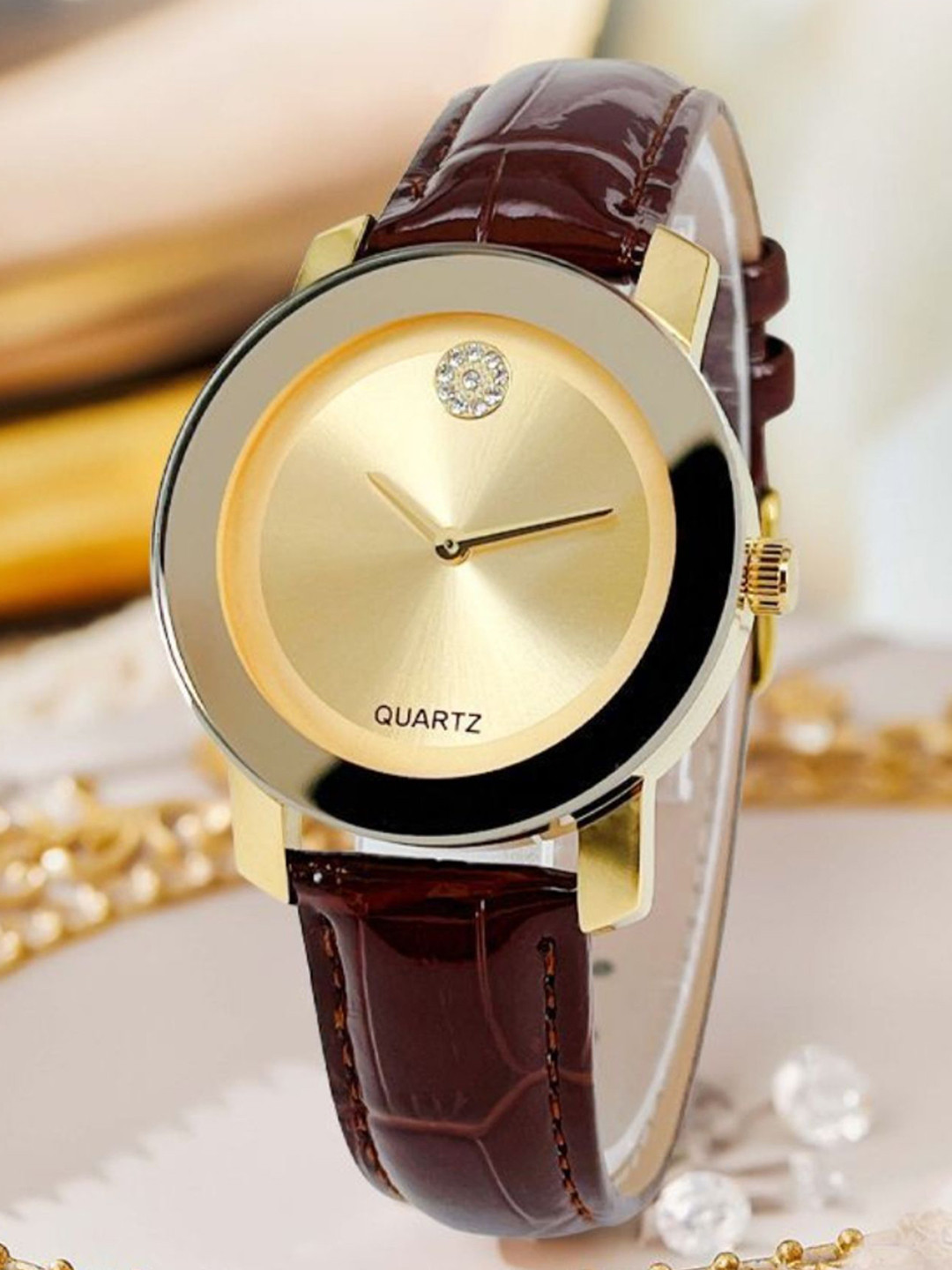 Belbi Women Dial & Leather Straps Analogue Watch BL46_838796818476