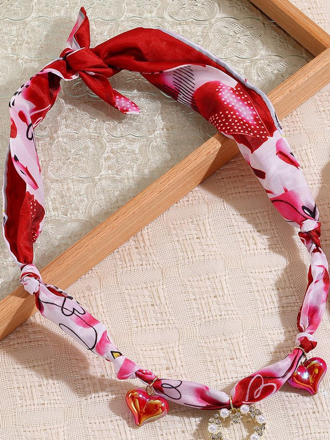 StyleCast x Revolte Women Stone-Studded & Beaded Necklace