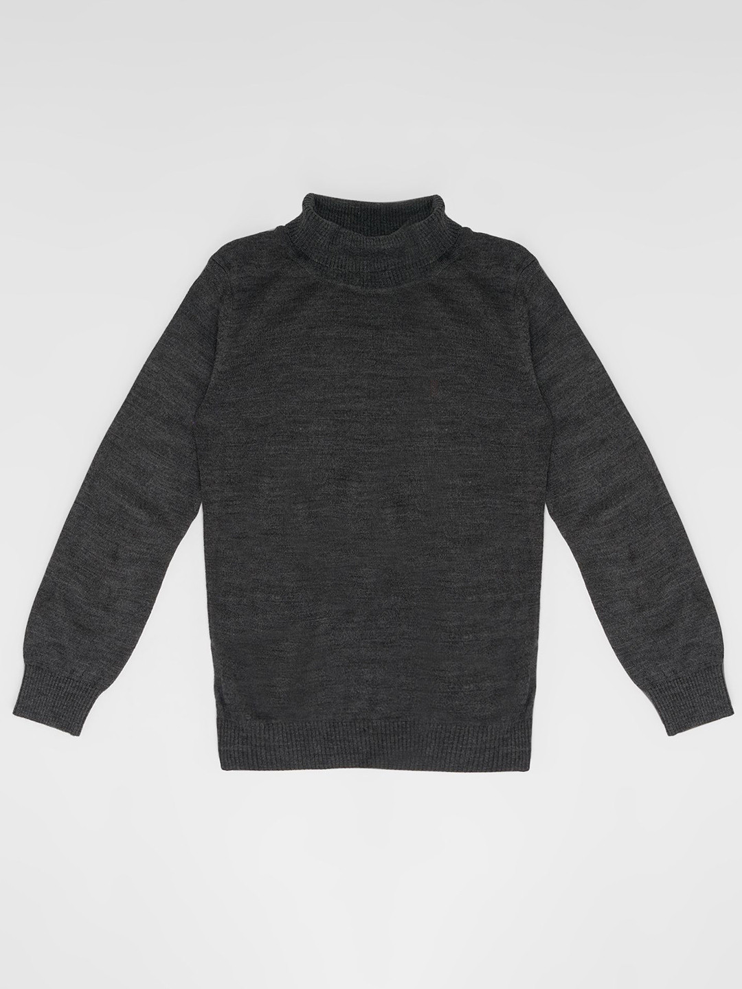 Pantaloons Junior Boys Solid Turtle Neck Full Sleeve Pullover